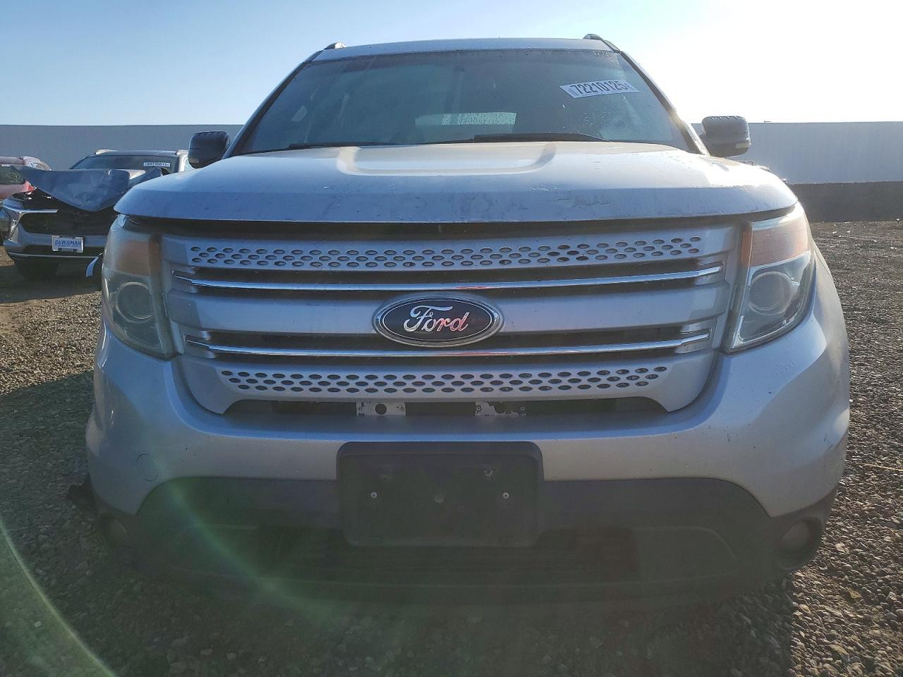 2011 Ford Explorer Xlt Silver vin: 1FMHK8D87BGA89485