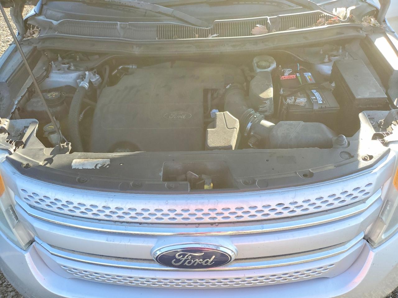 2011 Ford Explorer Xlt Silver vin: 1FMHK8D87BGA89485