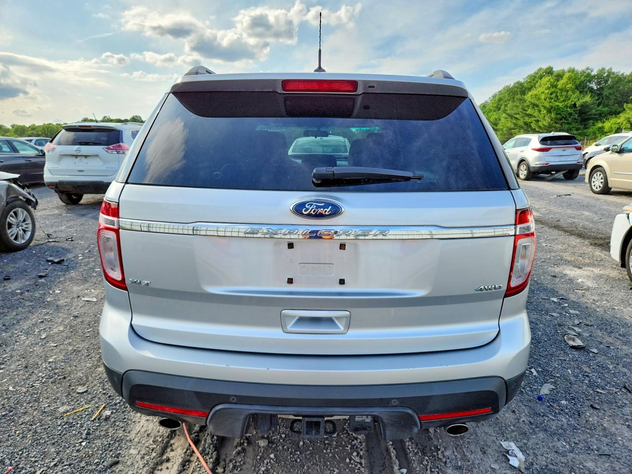 2012 Ford Explorer Xlt Серебряный vin: 1FMHK8D87CGA39428