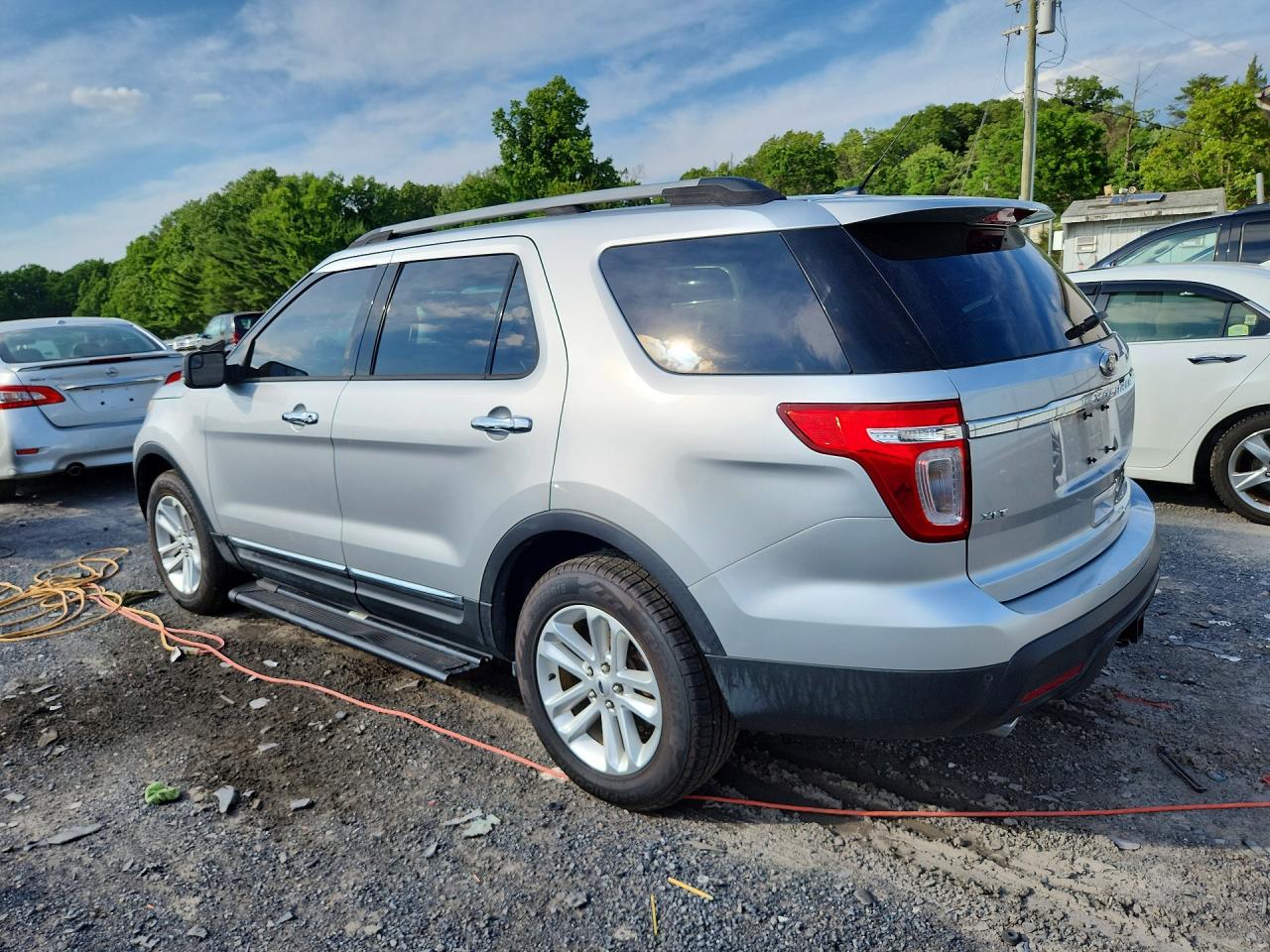 2012 Ford Explorer Xlt Серебряный vin: 1FMHK8D87CGA39428