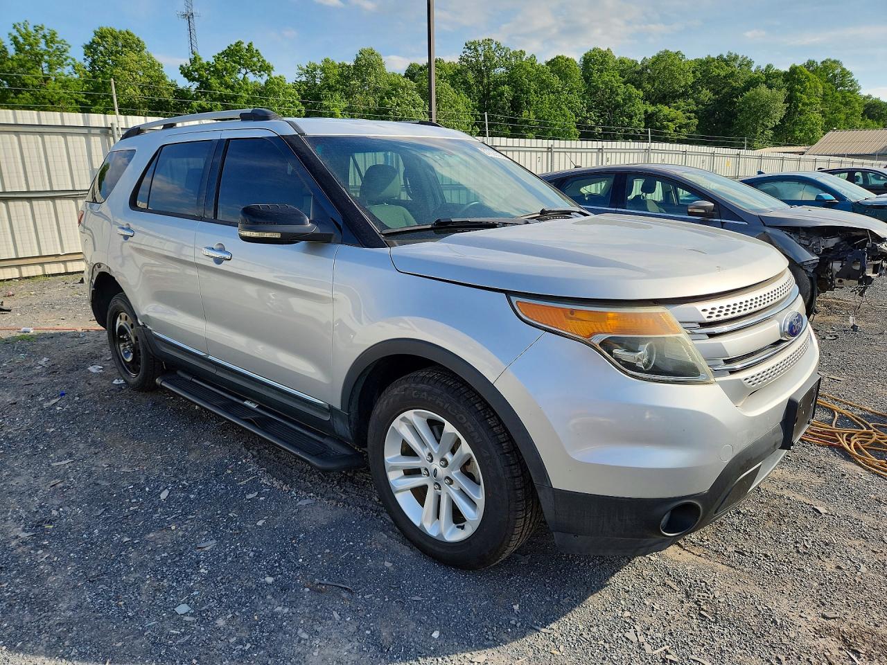 2012 Ford Explorer Xlt Серебряный vin: 1FMHK8D87CGA39428
