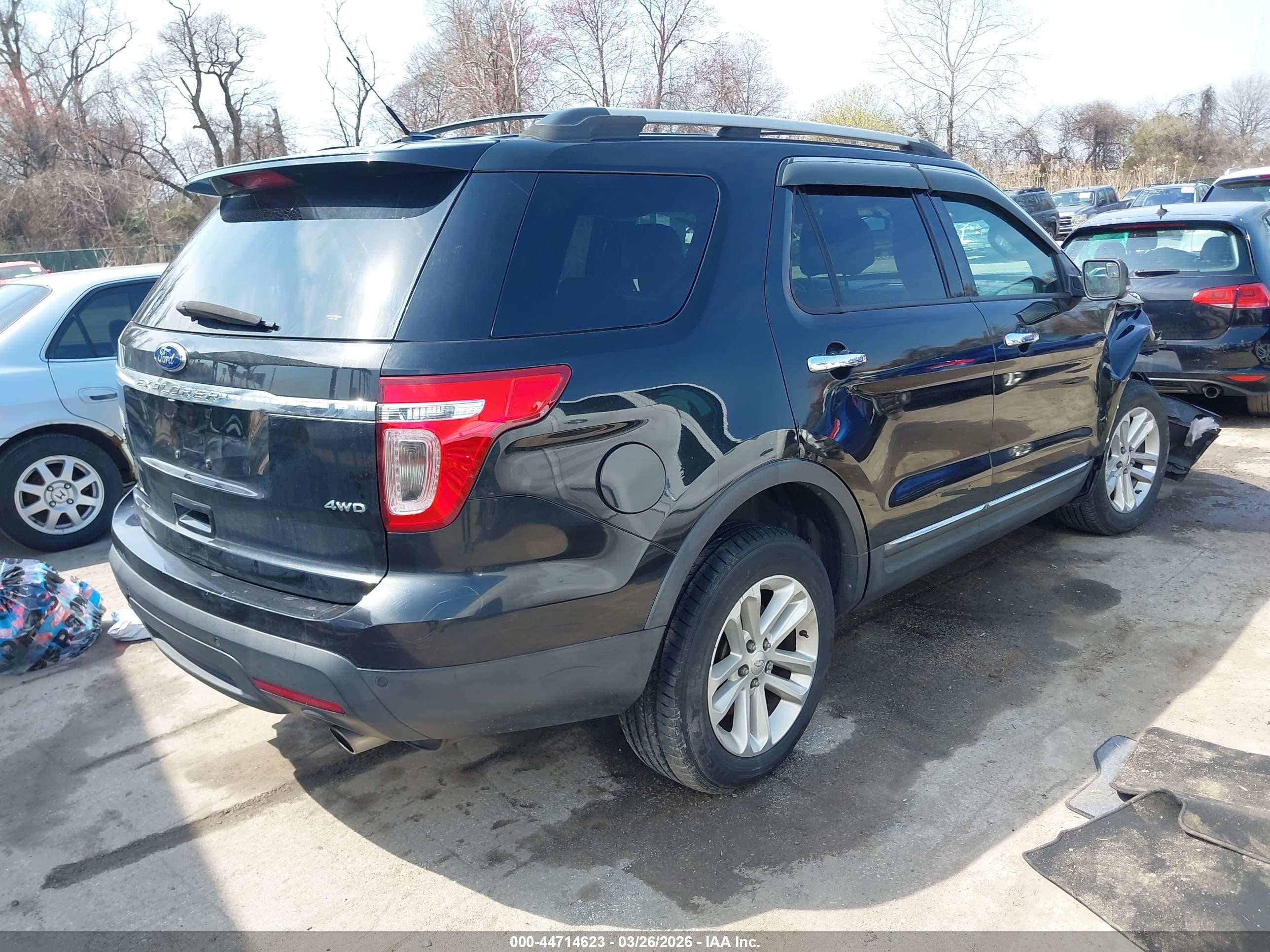 2012 Ford Explorer Xlt Black vin: 1FMHK8D87CGA89522