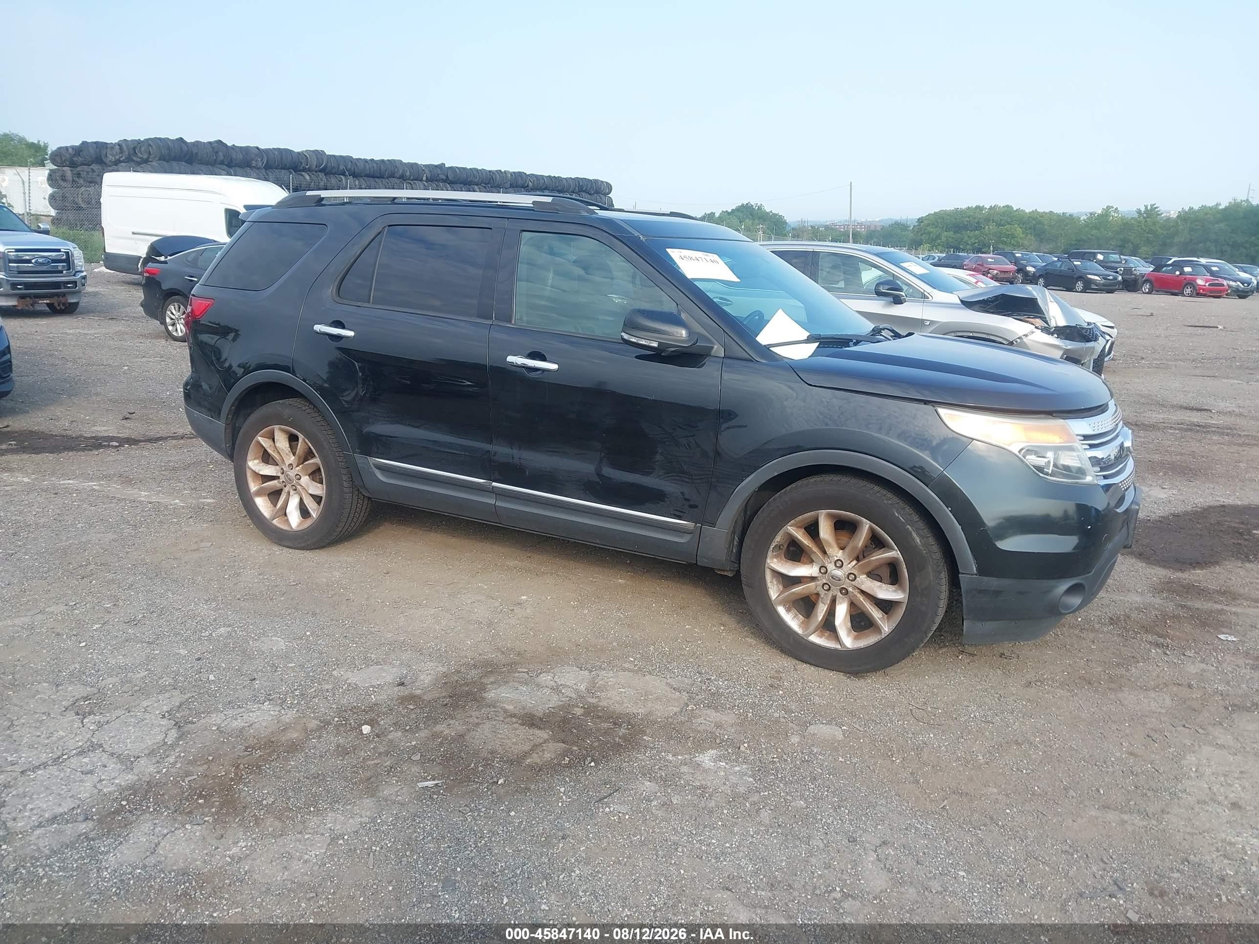 2011 Ford Explorer Xlt Черный vin: 1FMHK8D88BGA72047