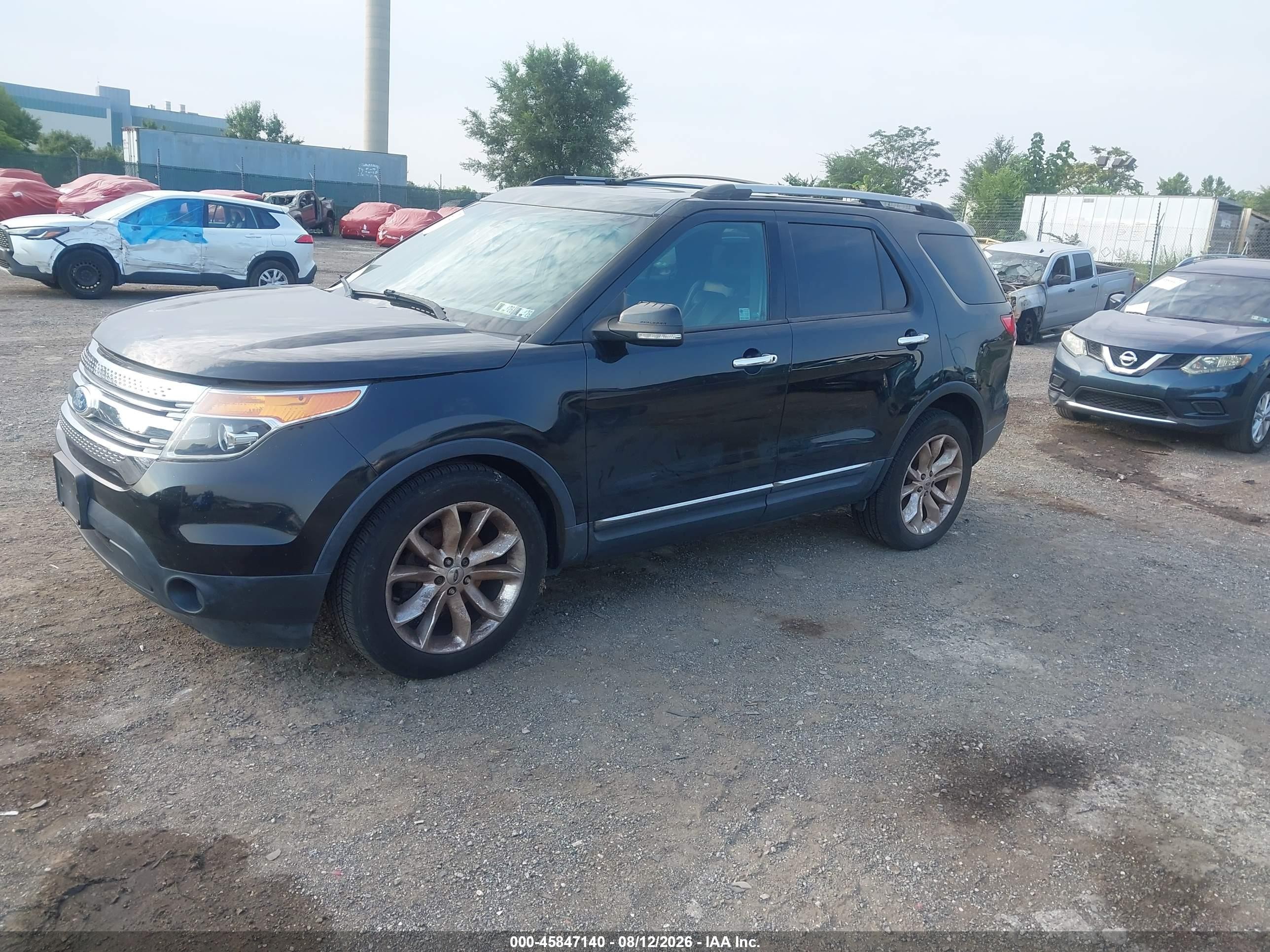 2011 Ford Explorer Xlt Черный vin: 1FMHK8D88BGA72047