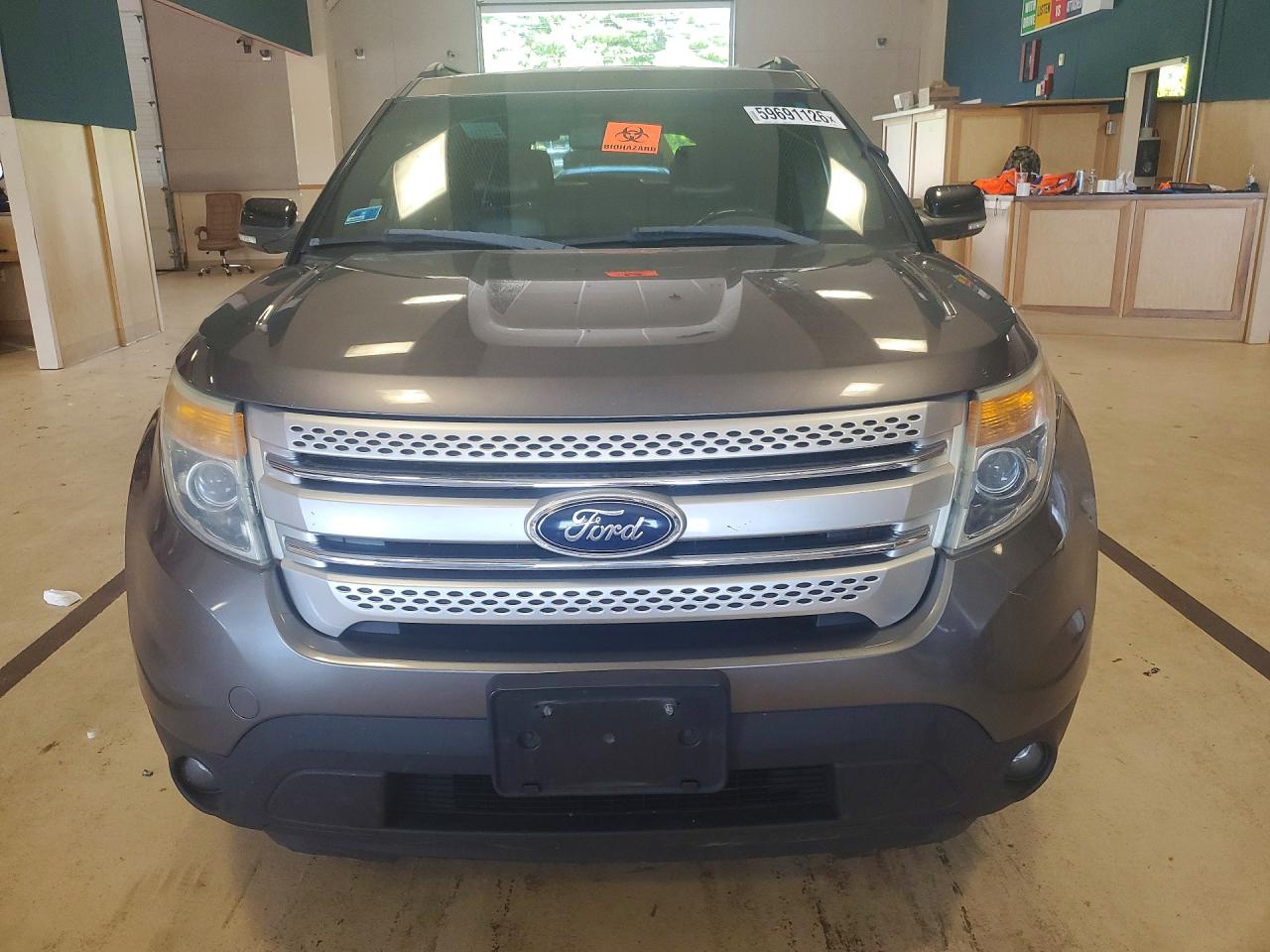 2011 Ford Explorer Xlt Gray vin: 1FMHK8D88BGA89480