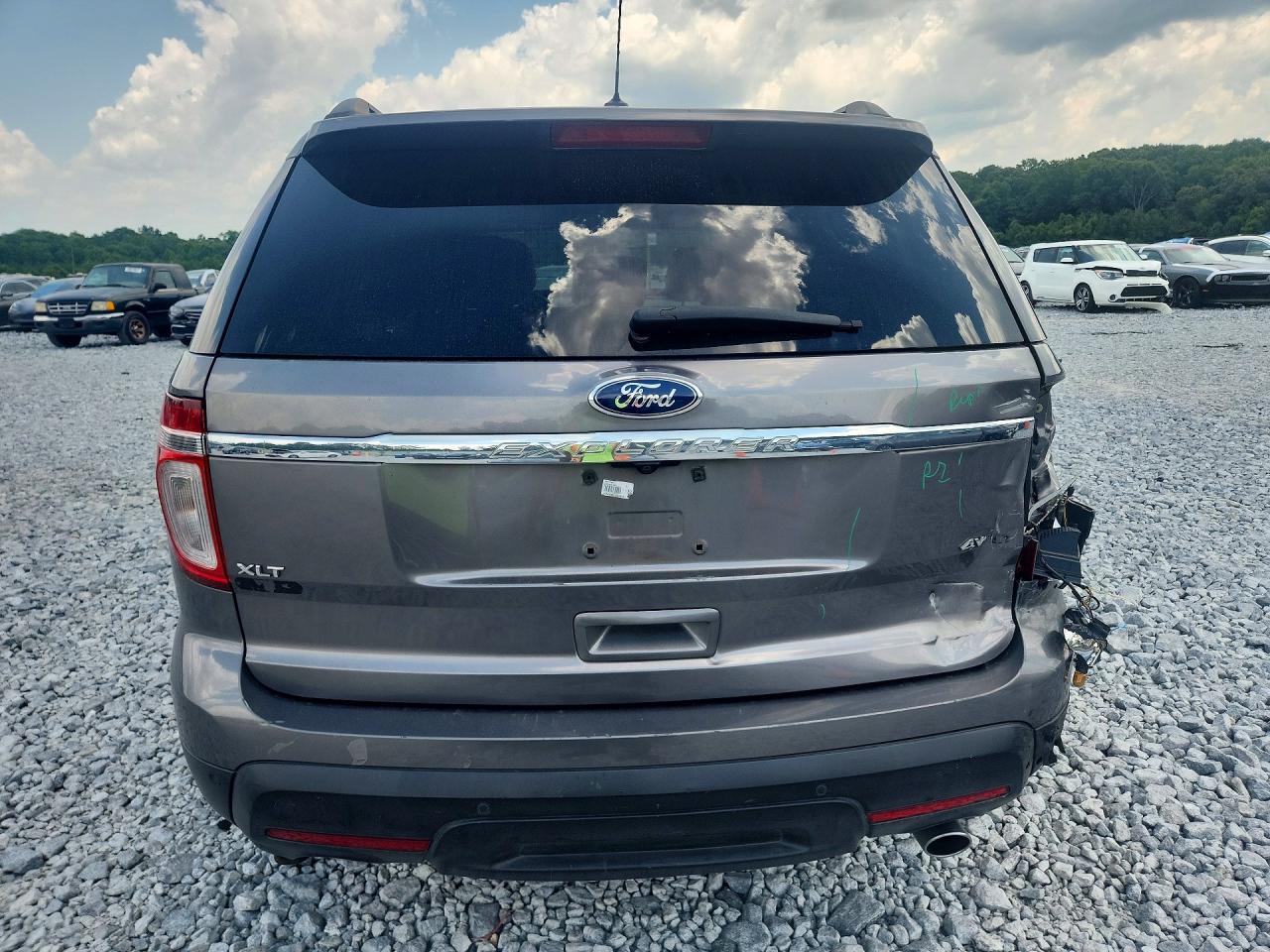 2012 Ford Explorer Xlt Charcoal vin: 1FMHK8D88CGA69019