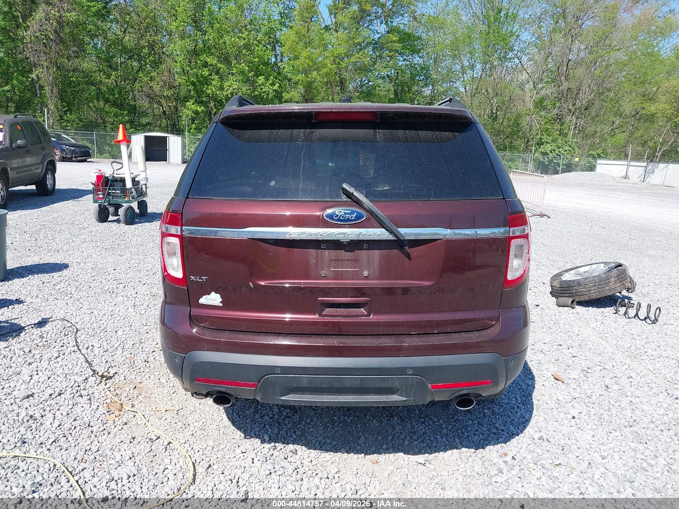 2012 Ford Explorer Xlt Red vin: 1FMHK8D89CGA10769