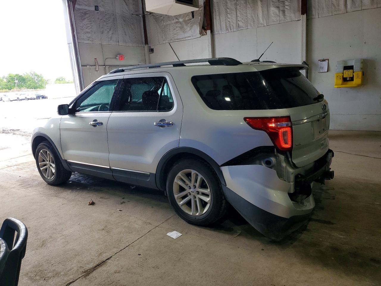 2012 Ford Explorer Xlt Silver vin: 1FMHK8D89CGA18774