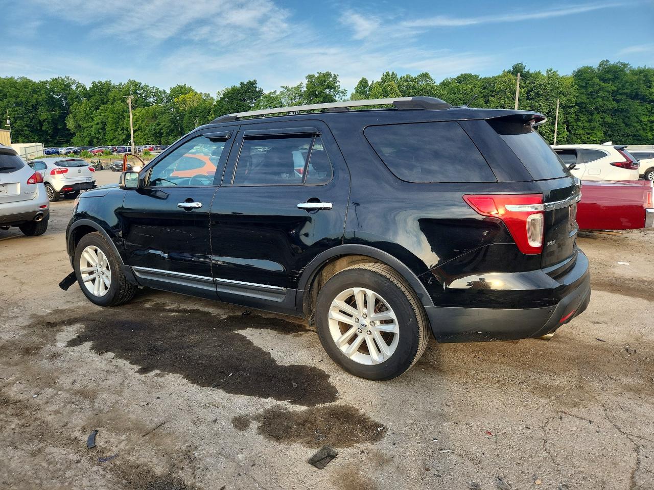 2012 Ford Explorer Xlt Black vin: 1FMHK8D89CGA38278