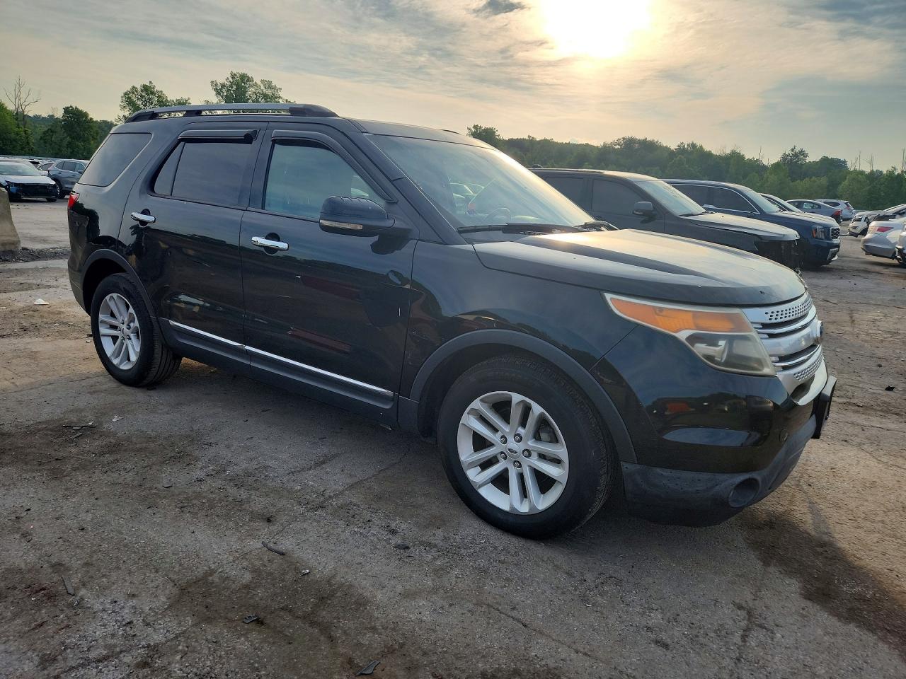 2012 Ford Explorer Xlt Black vin: 1FMHK8D89CGA38278