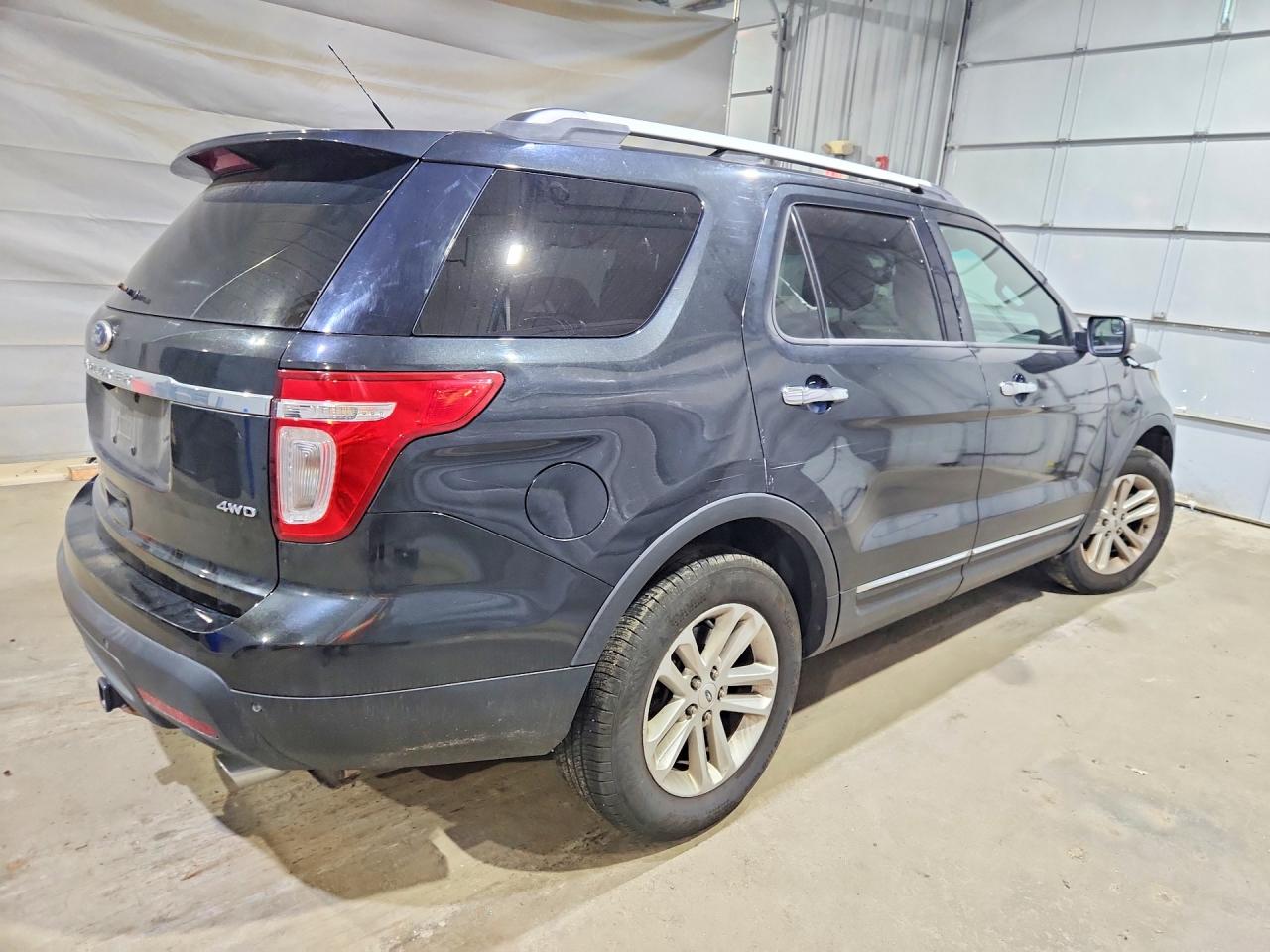 2012 Ford Explorer Xlt Black vin: 1FMHK8D89CGA89604