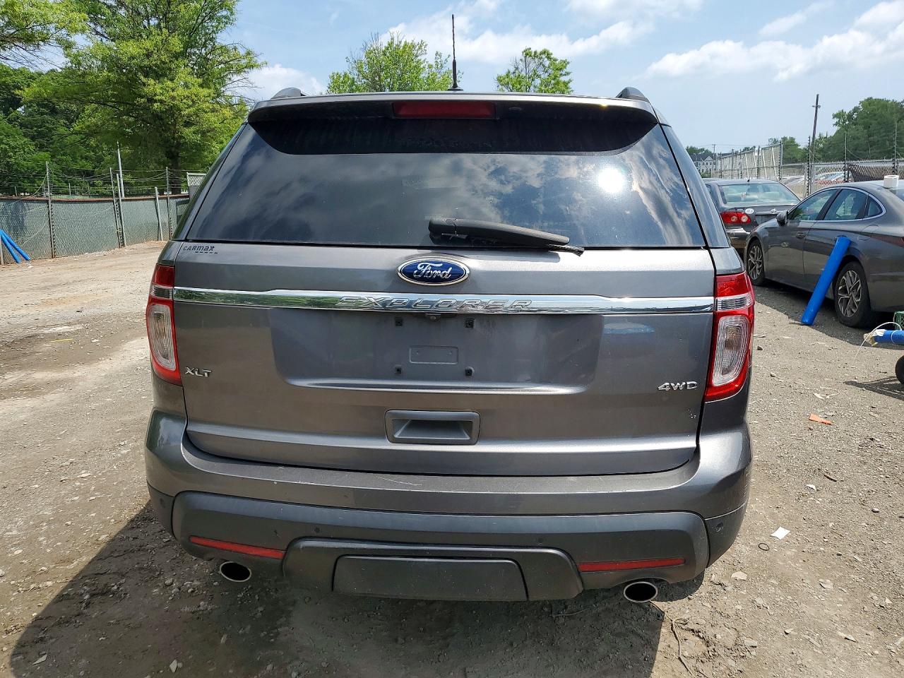 2012 Ford Explorer Xlt Gray vin: 1FMHK8D89CGA91725