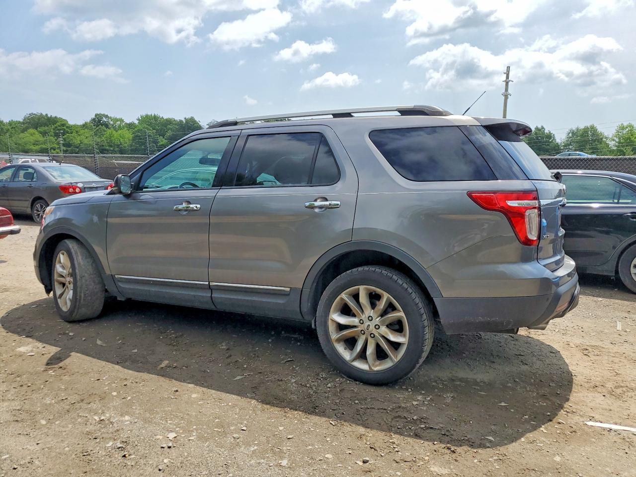 2012 Ford Explorer Xlt Gray vin: 1FMHK8D89CGA91725