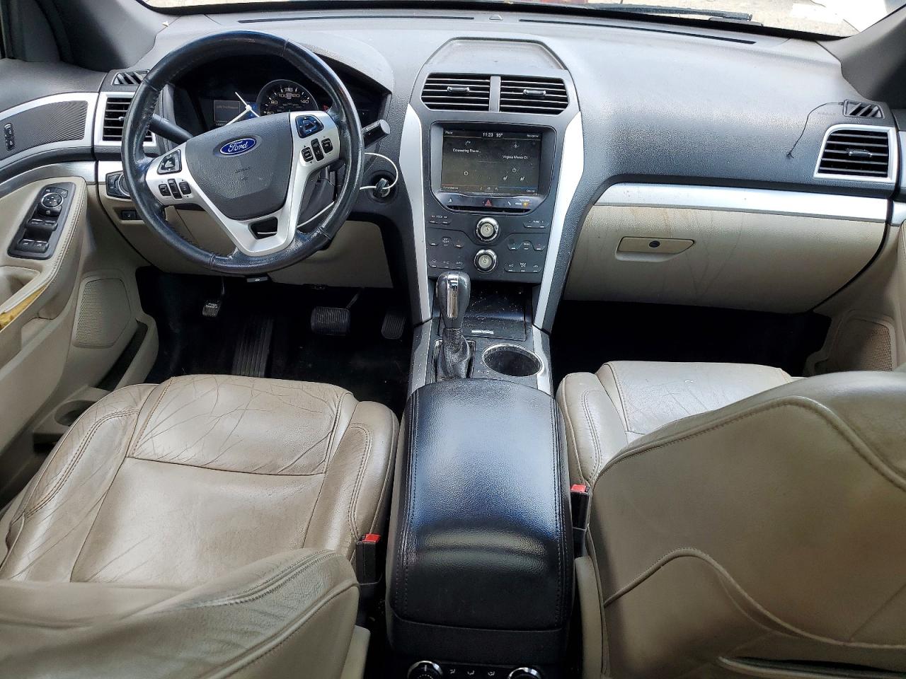 2012 Ford Explorer Xlt Gray vin: 1FMHK8D89CGA91725
