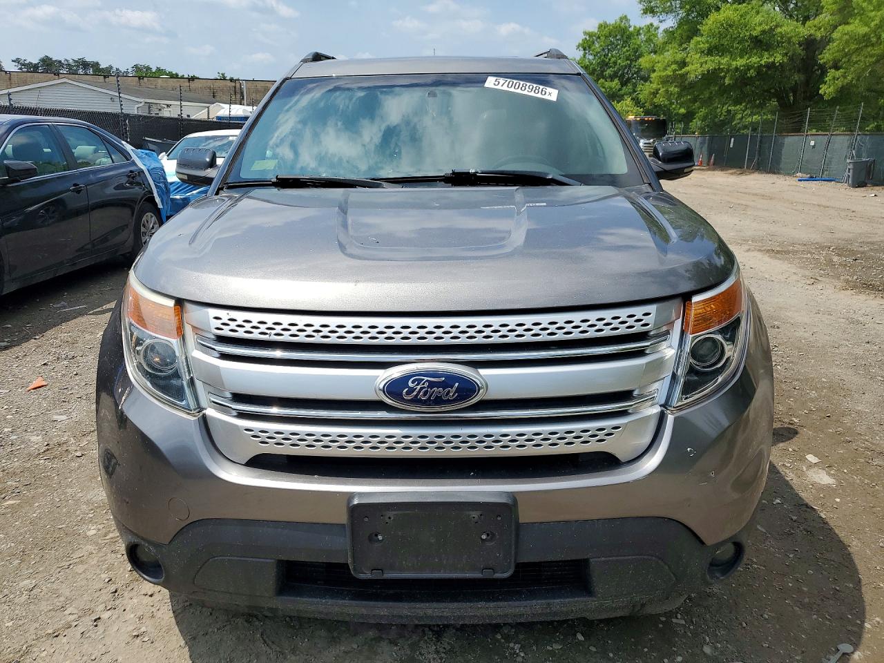 2012 Ford Explorer Xlt Gray vin: 1FMHK8D89CGA91725