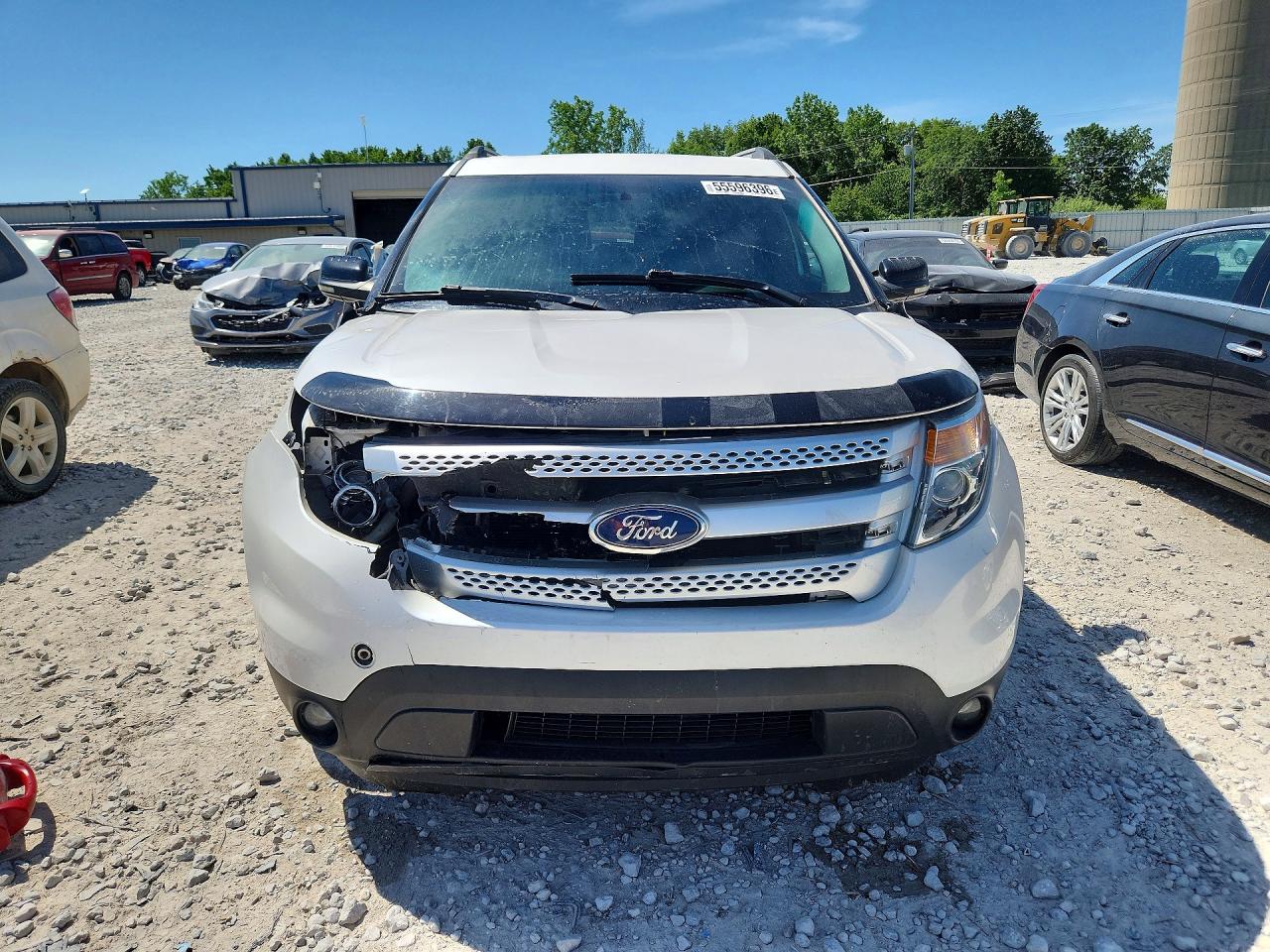 2012 Ford Explorer Xlt White vin: 1FMHK8D89CGA92969