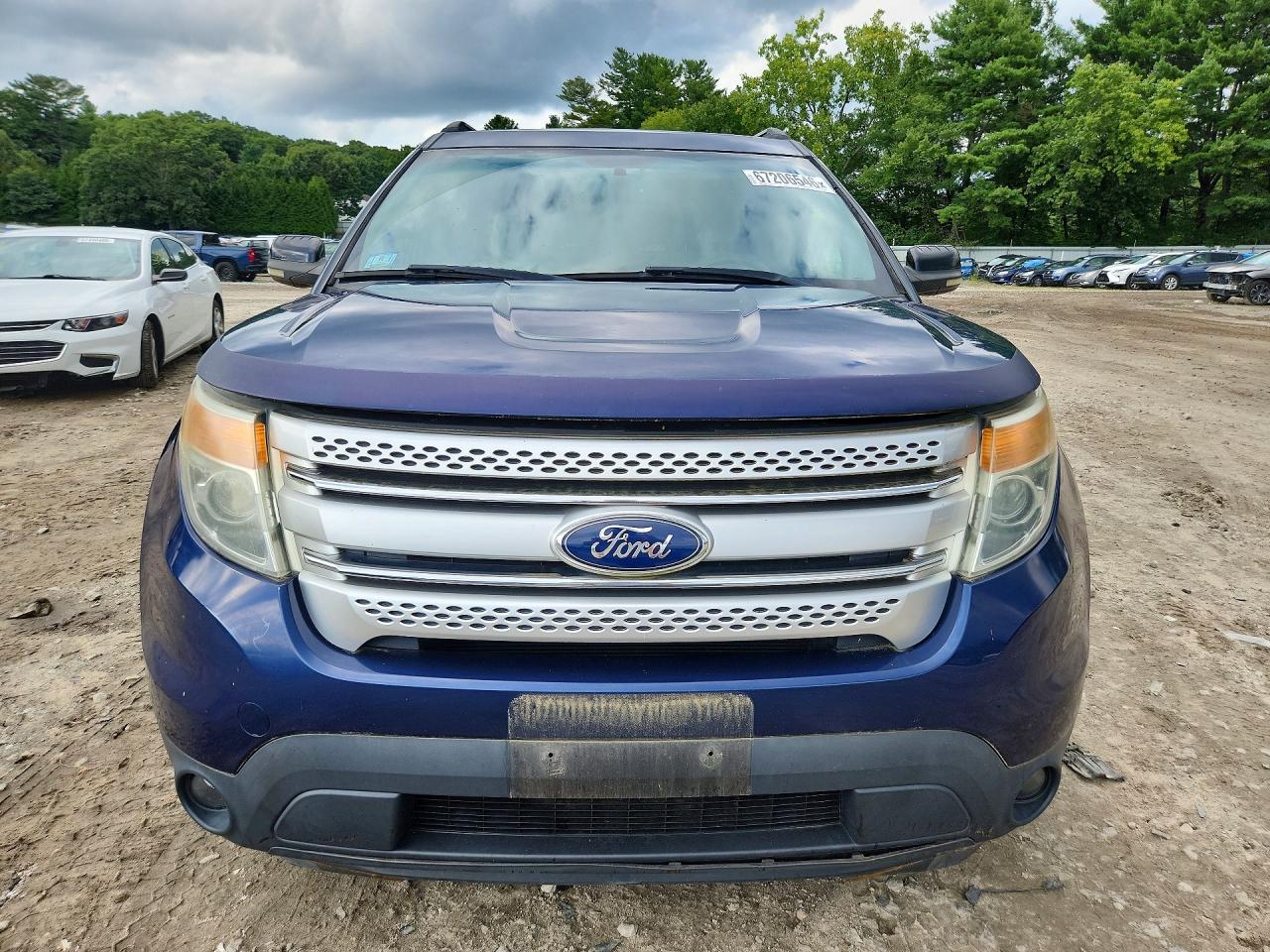 2012 Ford Explorer Xlt Blue vin: 1FMHK8D89CGA97508