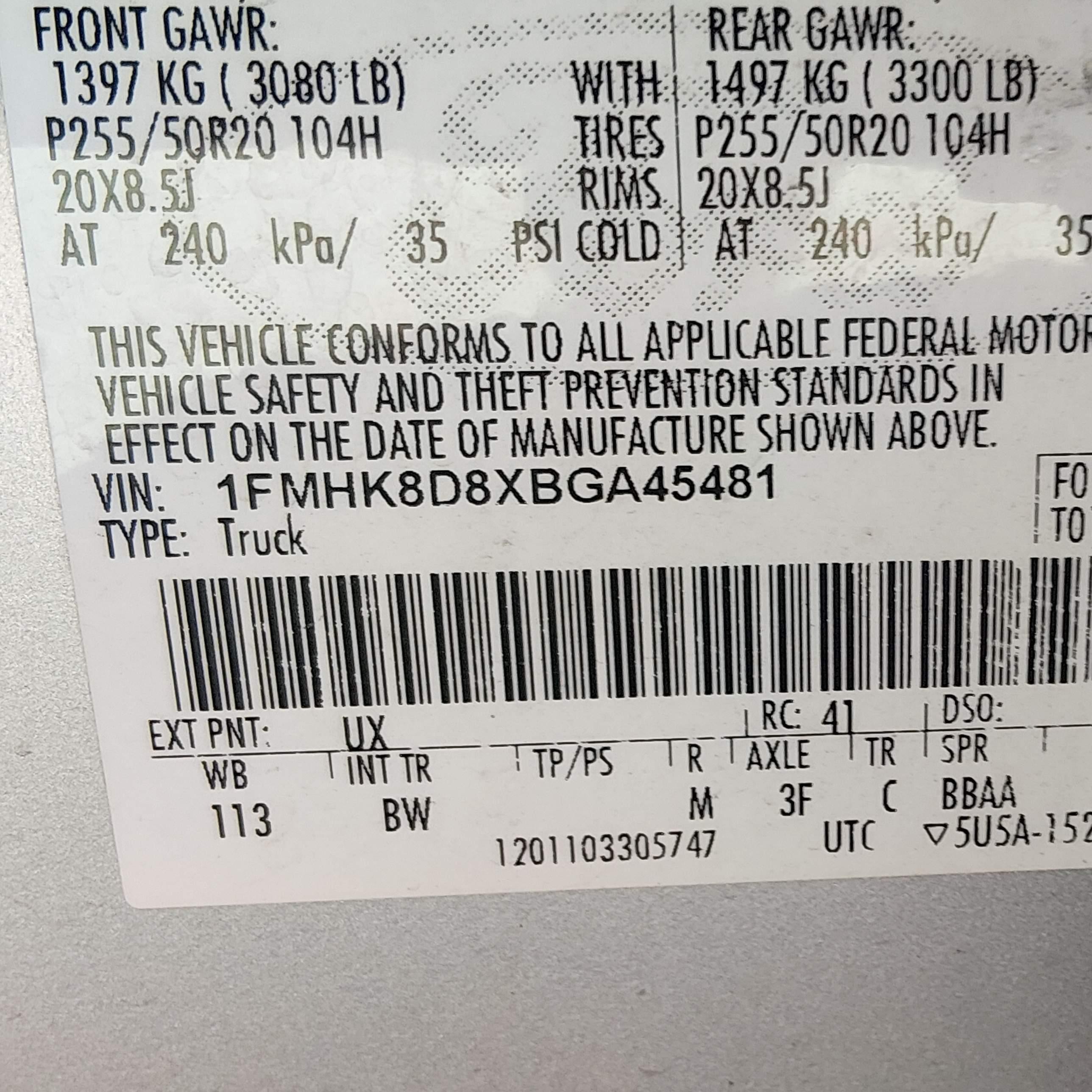 2011 Ford Explorer Xlt Серебряный vin: 1FMHK8D8XBGA45481