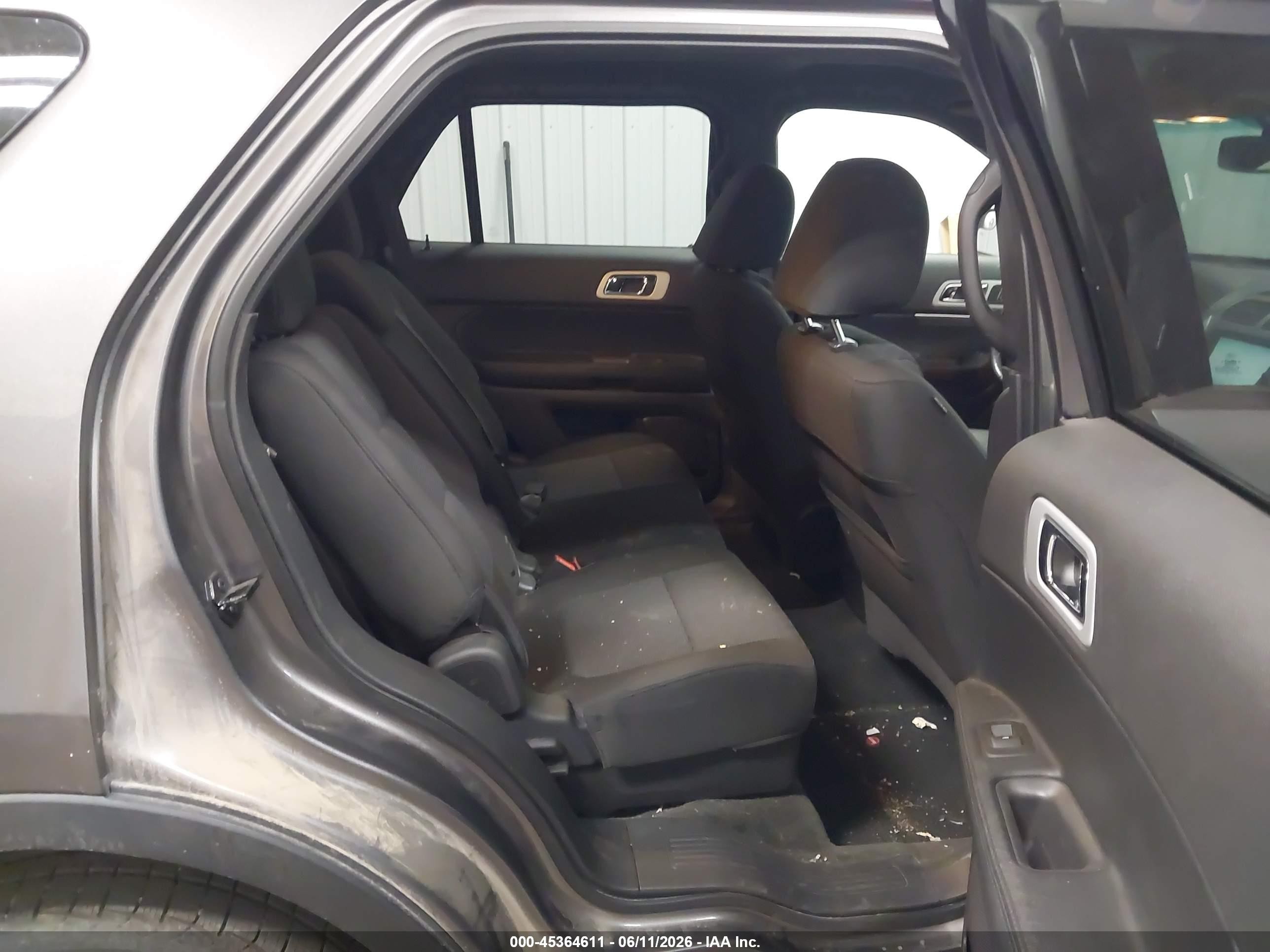 2011 Ford Explorer Xlt Gray vin: 1FMHK8D8XBGA51135