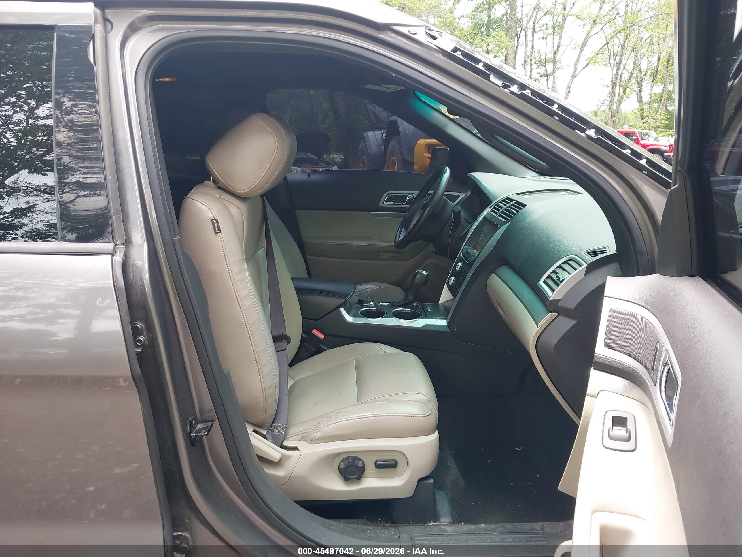2012 Ford Explorer Xlt Gray vin: 1FMHK8D8XCGA11932