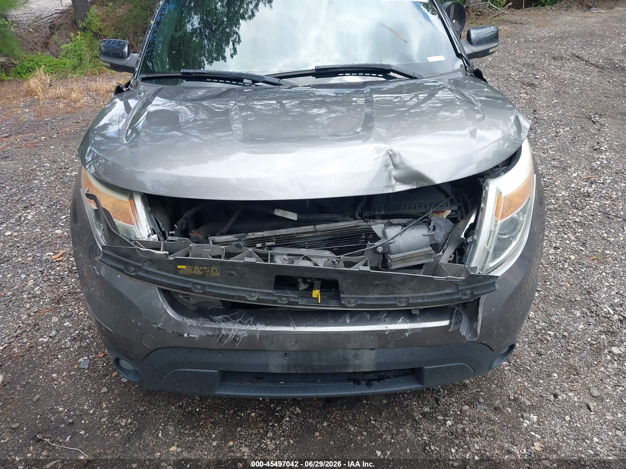 2012 Ford Explorer Xlt Gray vin: 1FMHK8D8XCGA11932