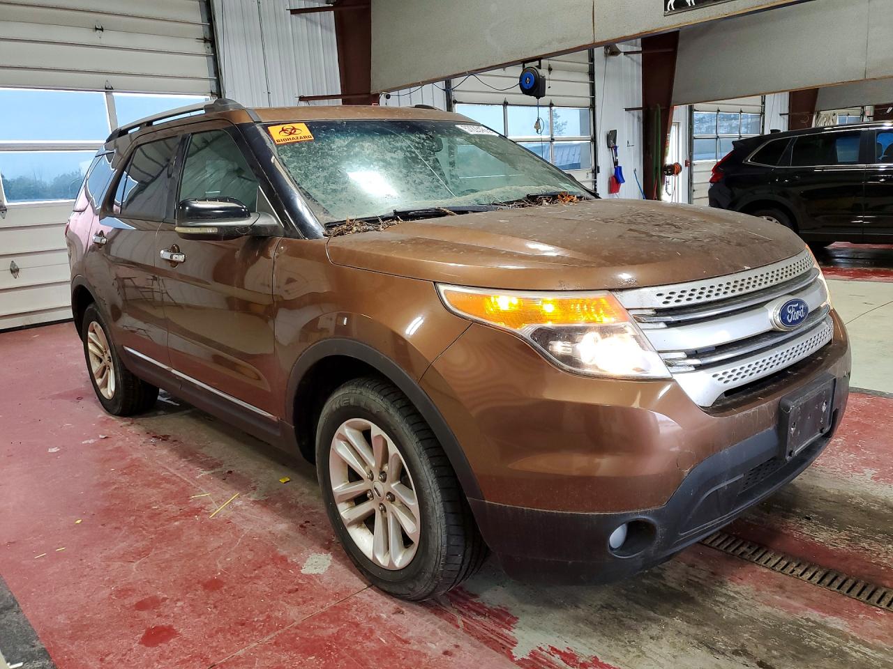 2012 Ford Explorer Xlt Brown vin: 1FMHK8D8XCGA16130