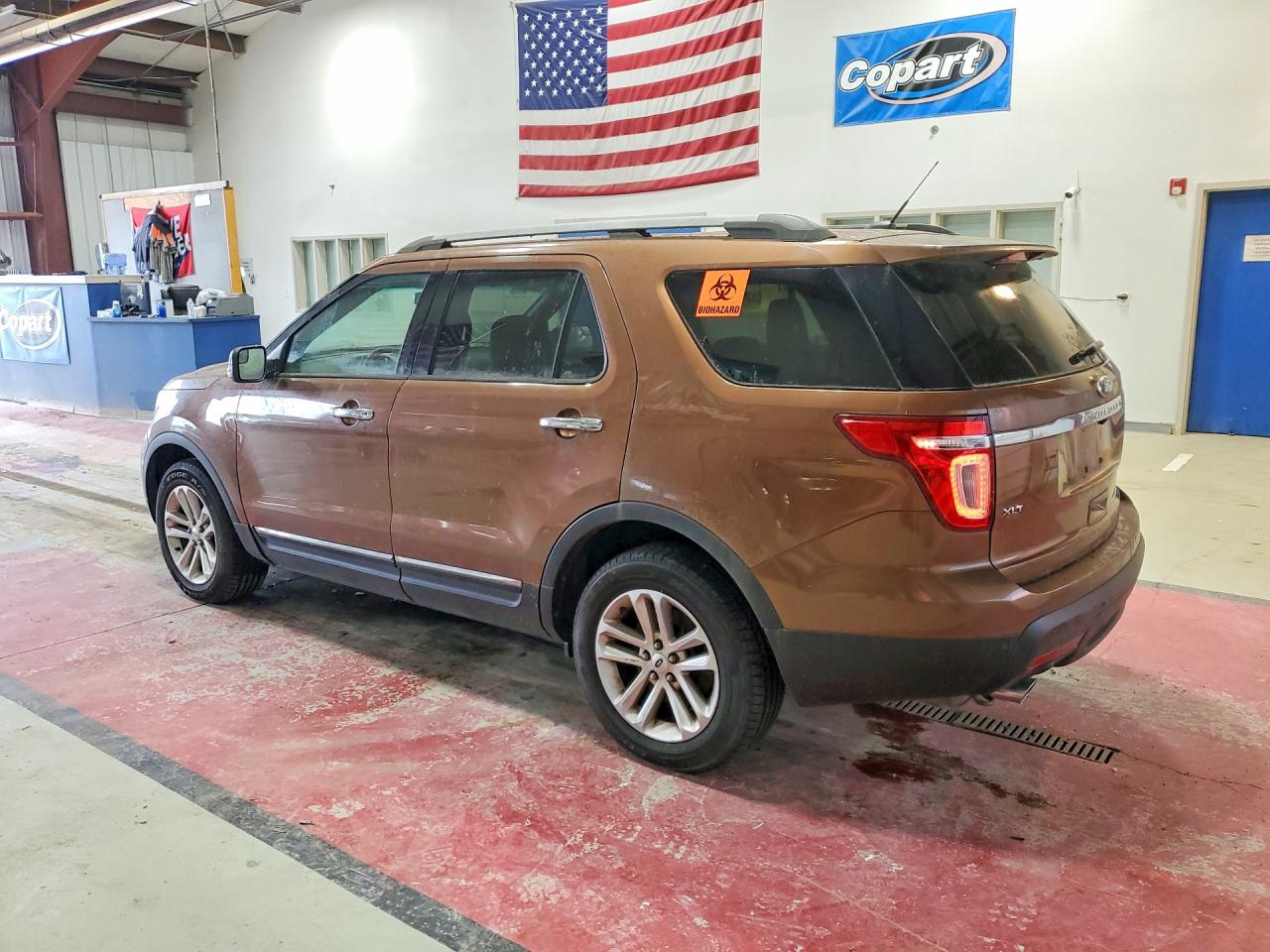 2012 Ford Explorer Xlt Brown vin: 1FMHK8D8XCGA16130