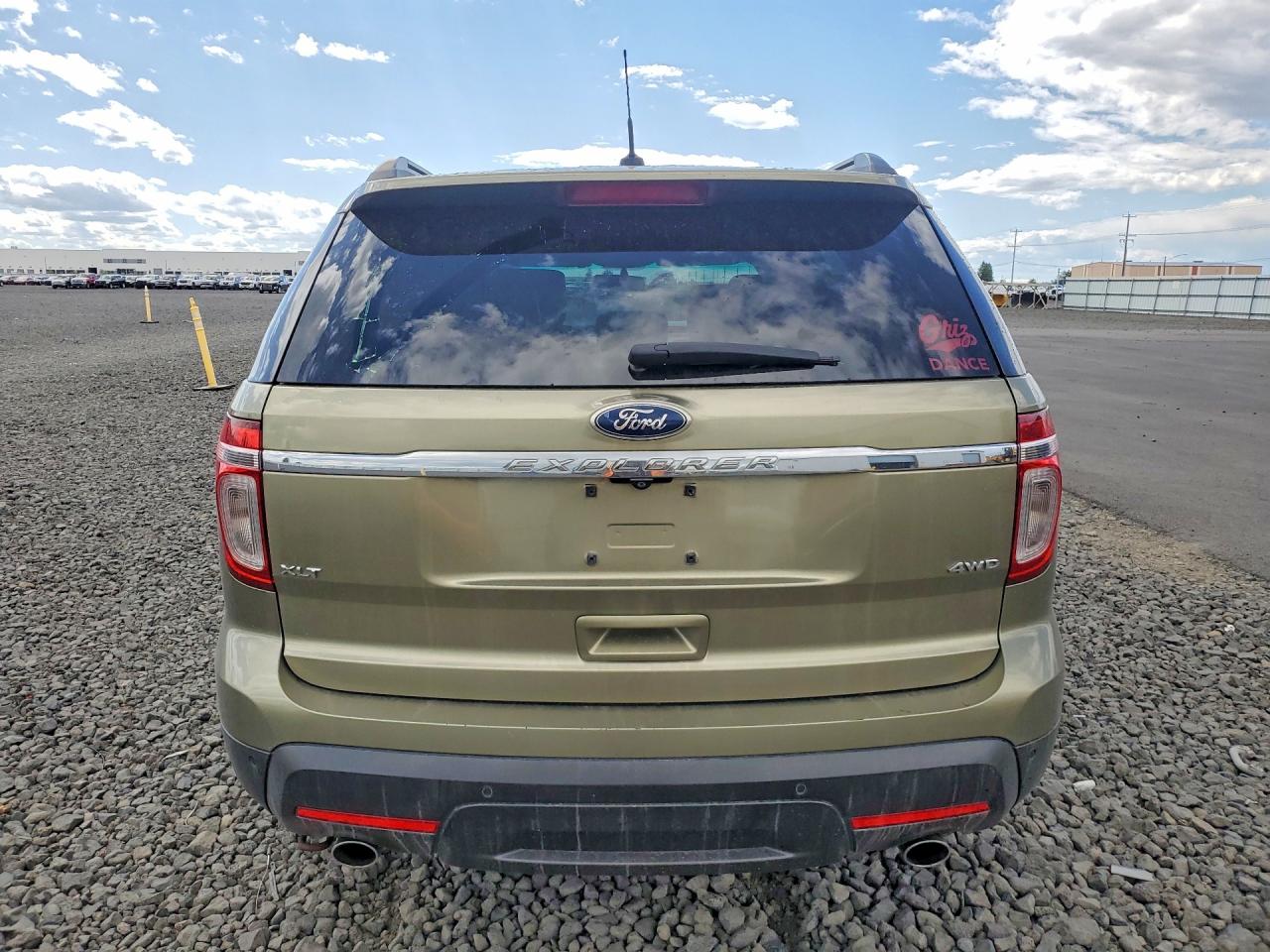 2012 Ford Explorer Xlt Зеленый vin: 1FMHK8D8XCGA41514