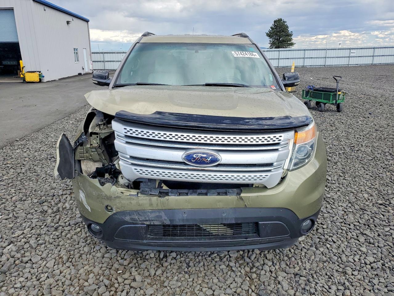 2012 Ford Explorer Xlt Зеленый vin: 1FMHK8D8XCGA41514