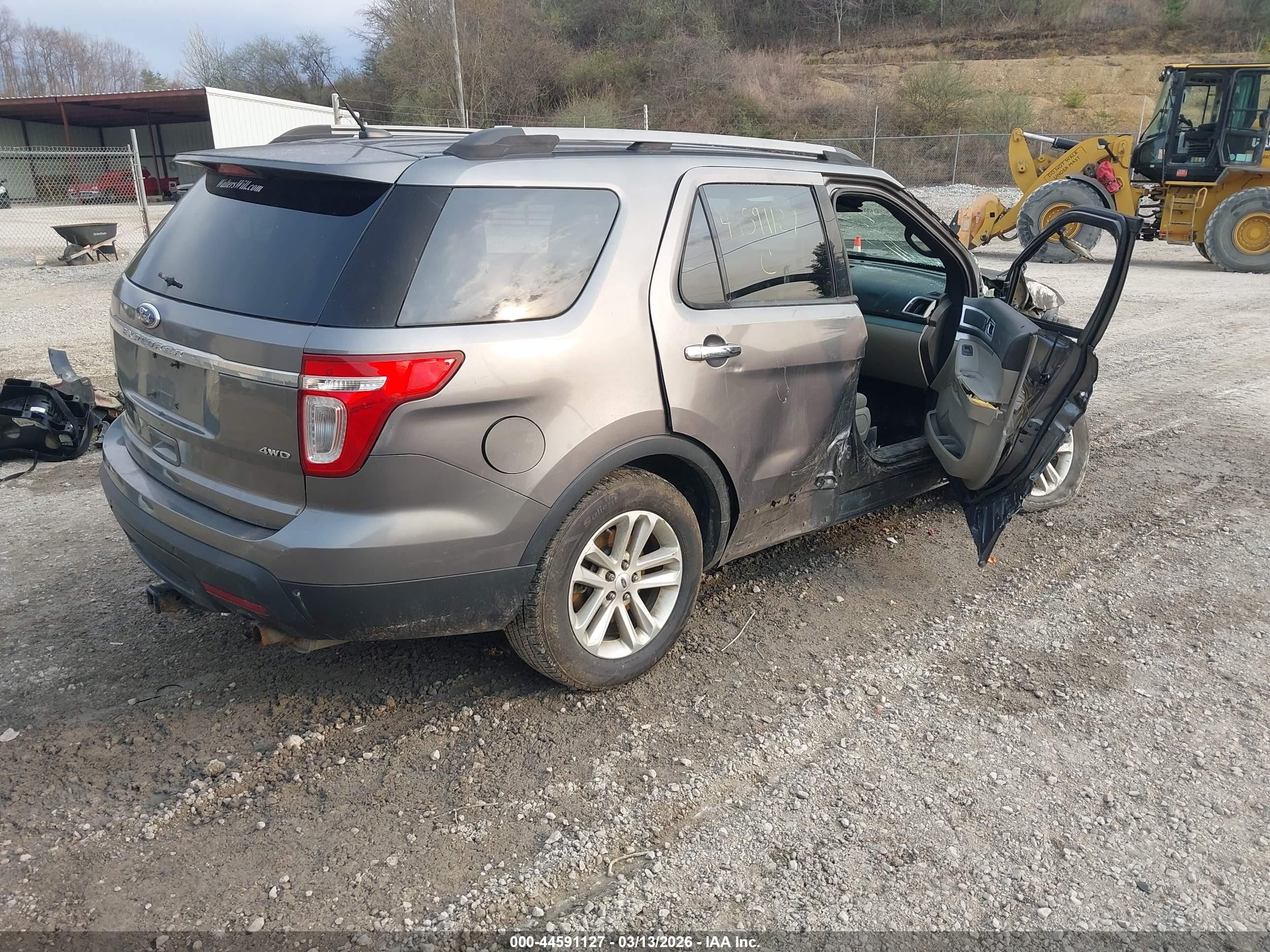2012 Ford Explorer Xlt Gray vin: 1FMHK8D8XCGA51590