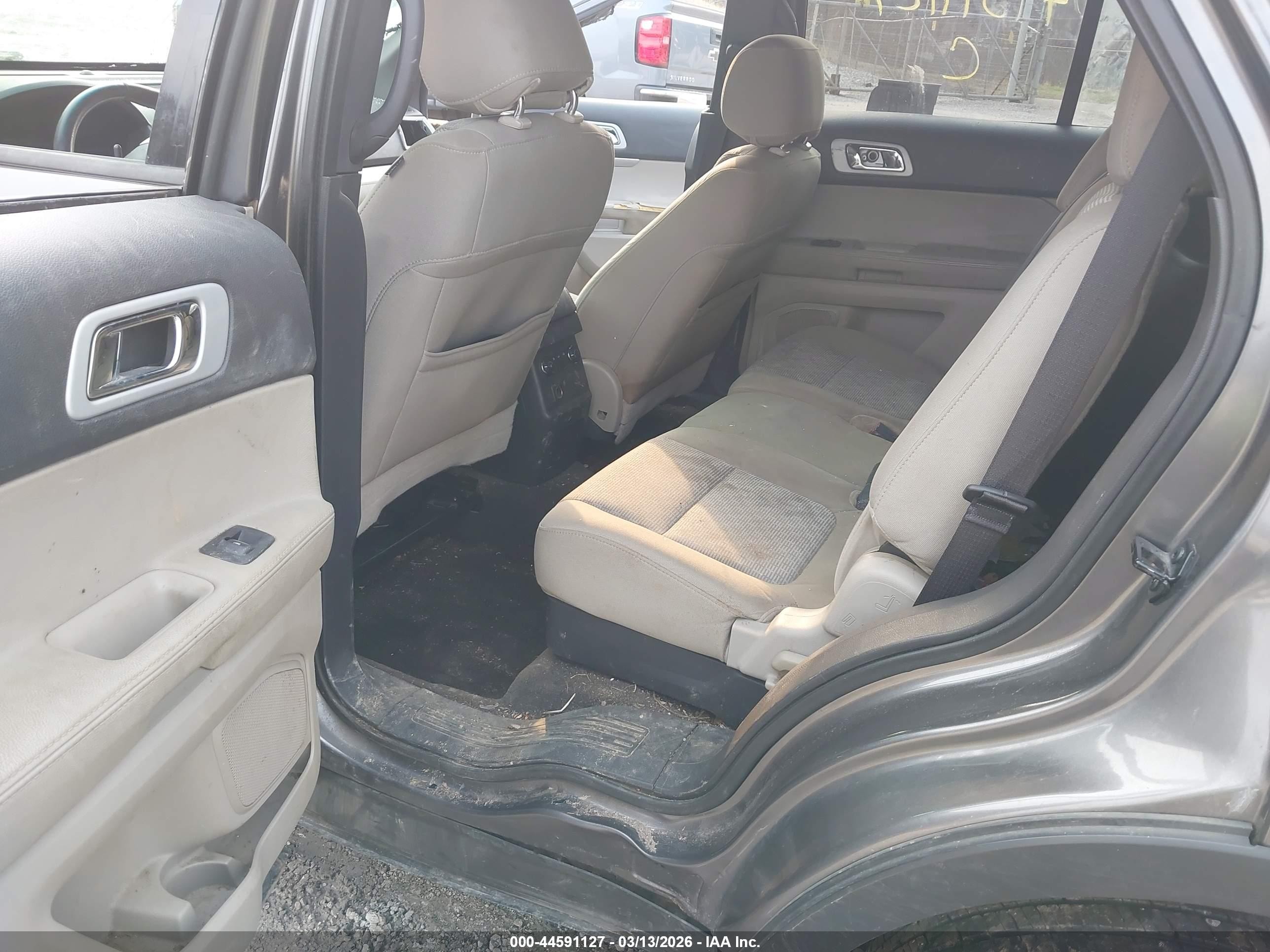 2012 Ford Explorer Xlt Gray vin: 1FMHK8D8XCGA51590