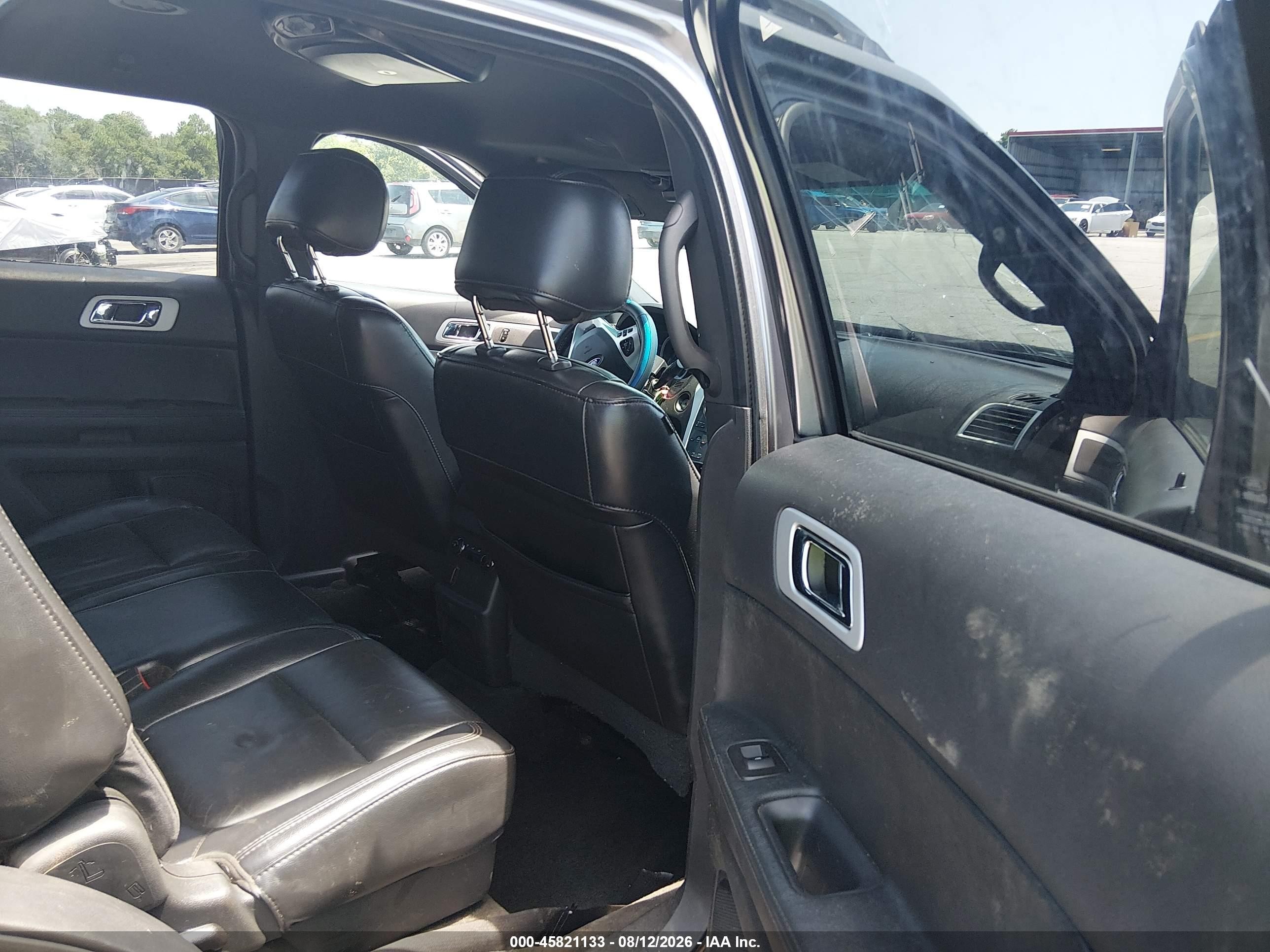 2012 Ford Explorer Xlt Gray vin: 1FMHK8D8XCGA77946
