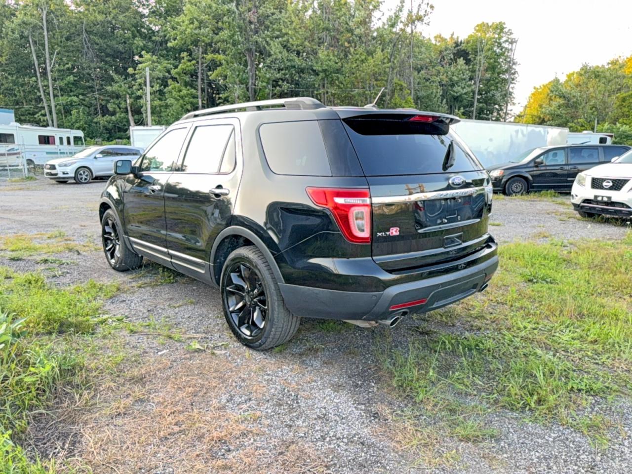 2012 Ford Explorer Xlt Black vin: 1FMHK8D8XCGA87151