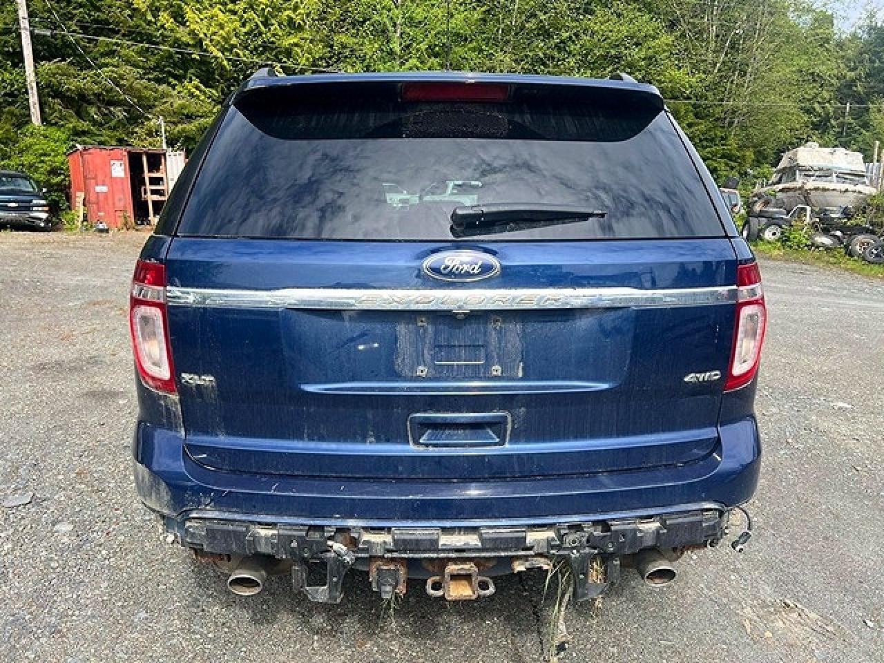 2012 Ford Explorer Xlt Blue vin: 1FMHK8D8XCGA95525