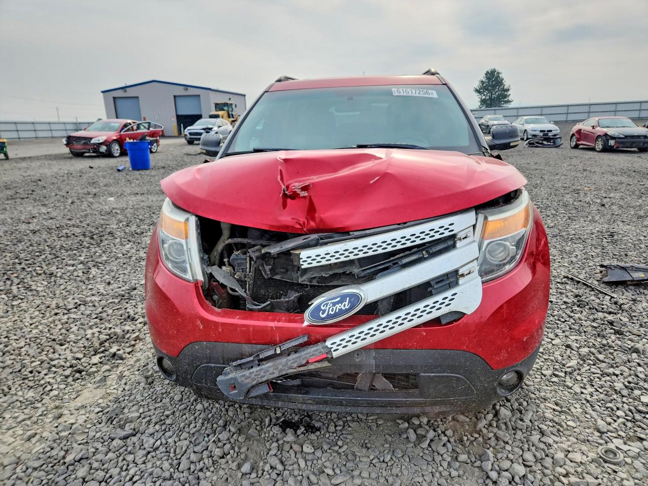 2012 Ford Explorer Xlt Red vin: 1FMHK8D8XCGA96738