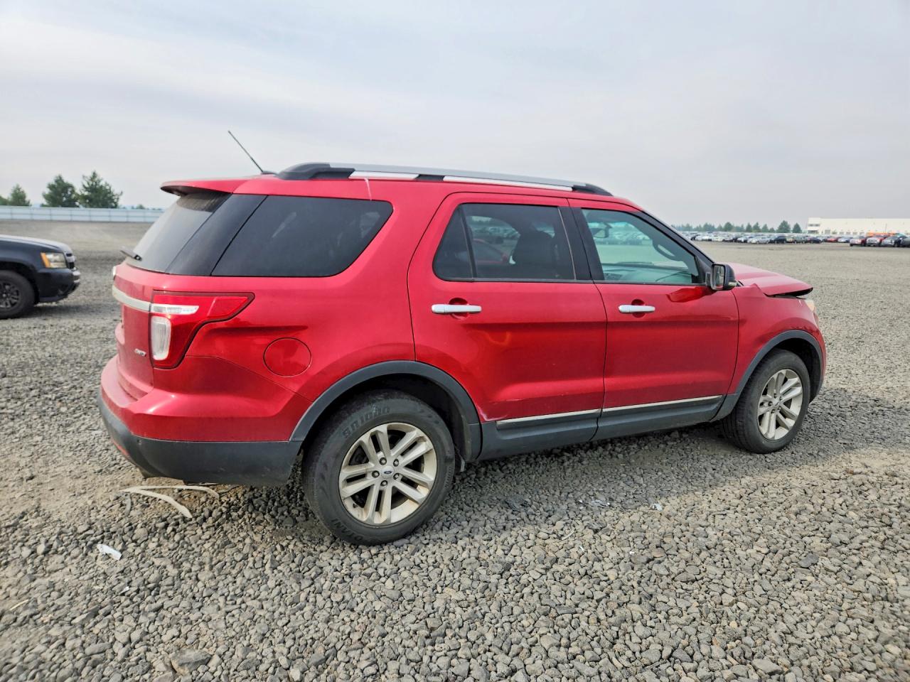 2012 Ford Explorer Xlt Red vin: 1FMHK8D8XCGA96738