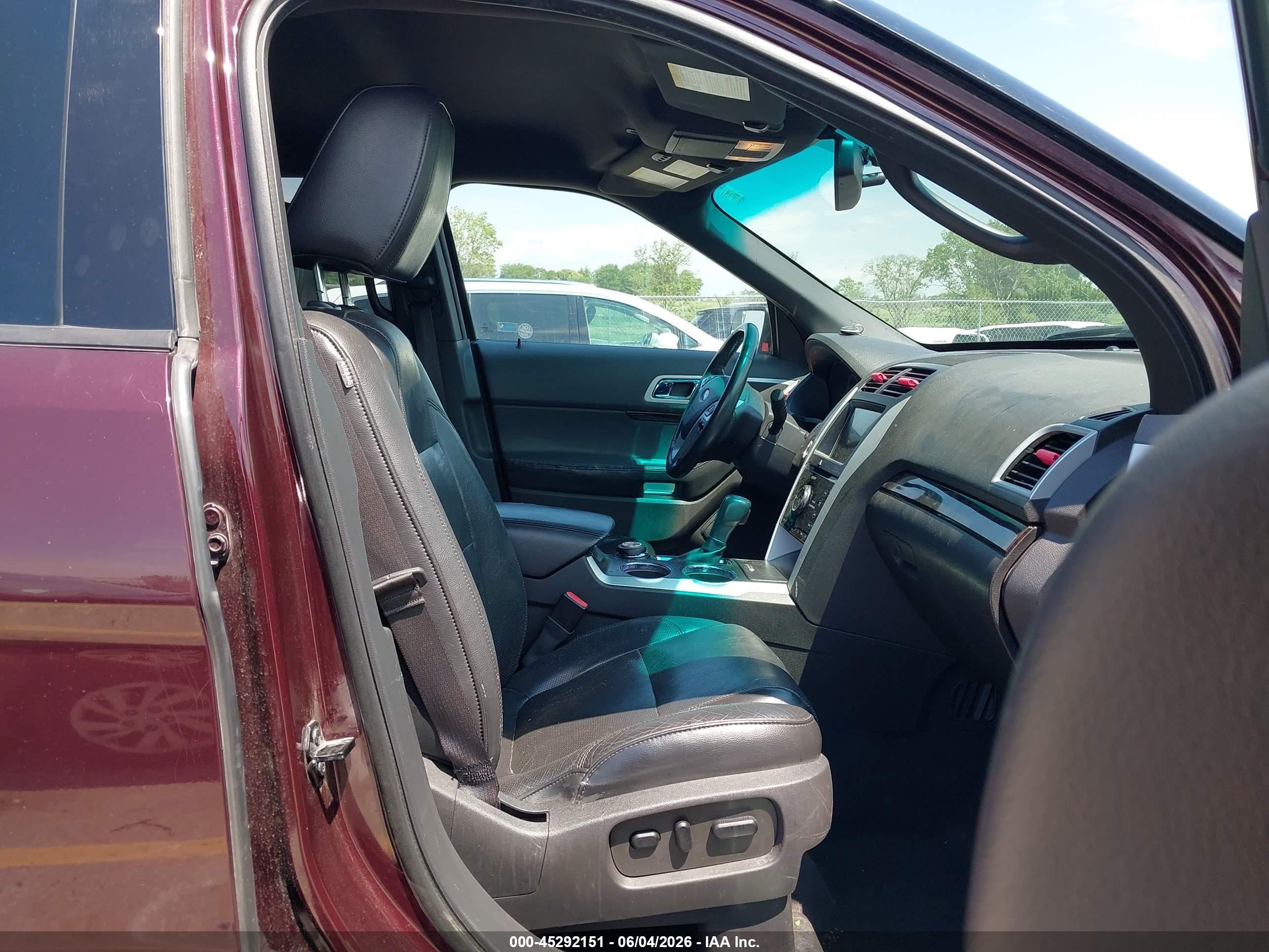 2011 Ford Explorer Limited Maroon vin: 1FMHK8F80BGA04080