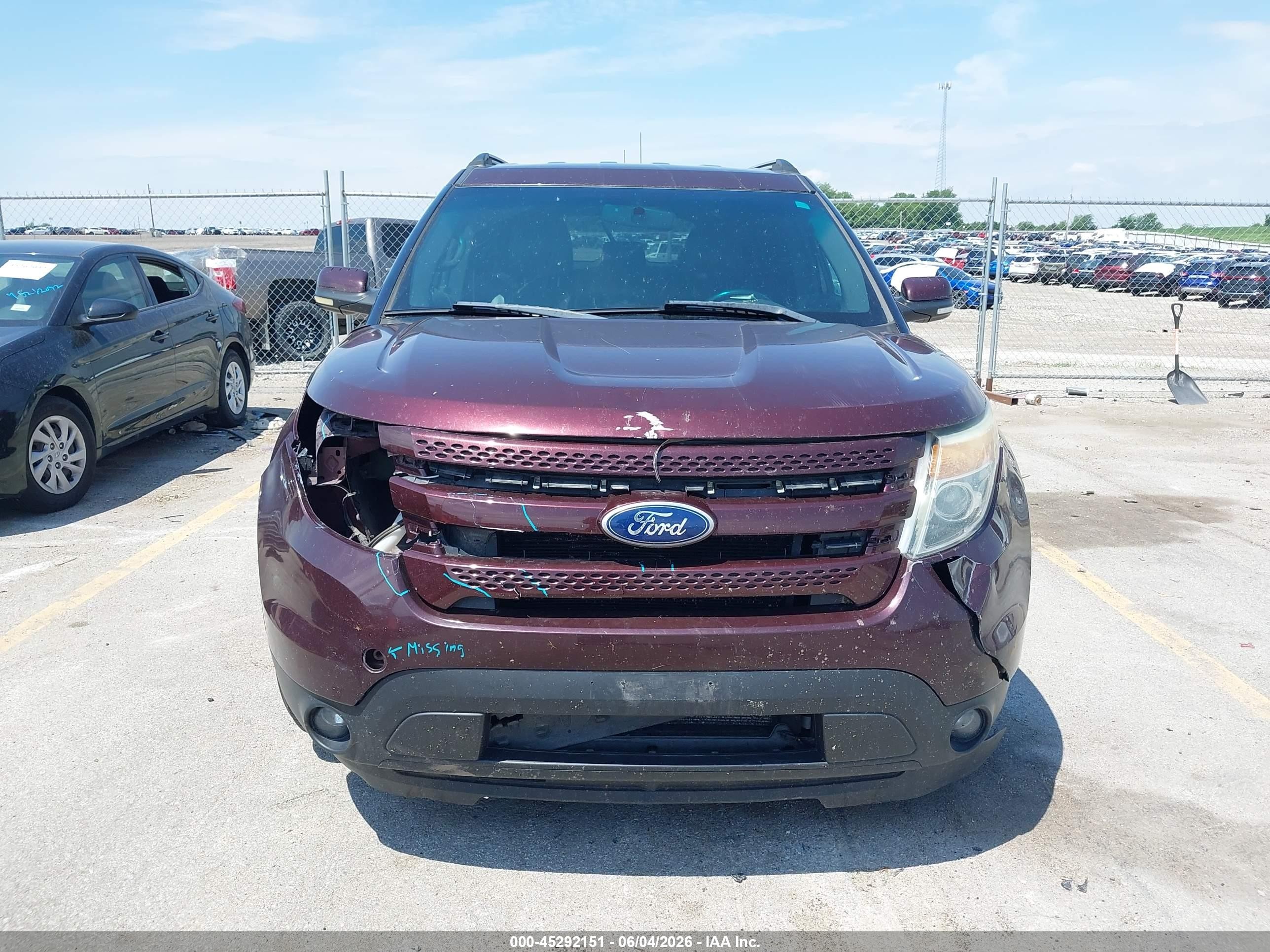 2011 Ford Explorer Limited Maroon vin: 1FMHK8F80BGA04080