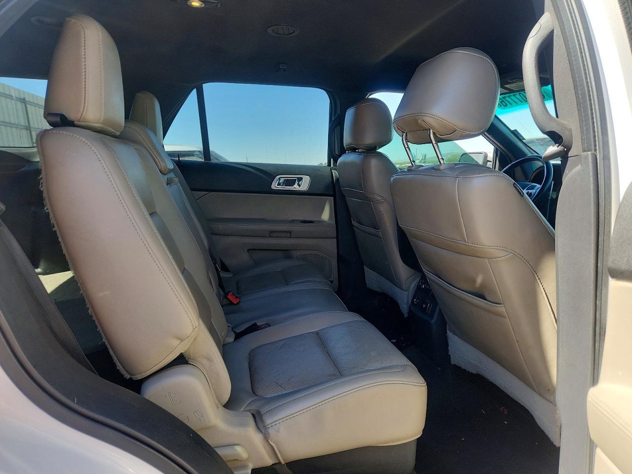 2011 Ford Explorer Limited Белый vin: 1FMHK8F80BGA17928
