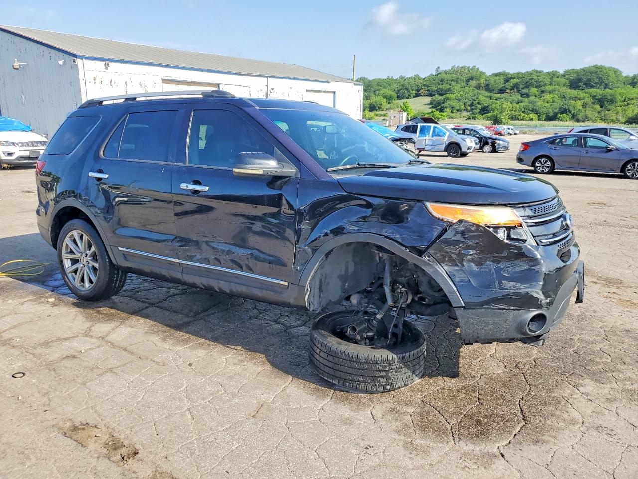 2012 Ford Explorer Limited Black vin: 1FMHK8F80CGA08597