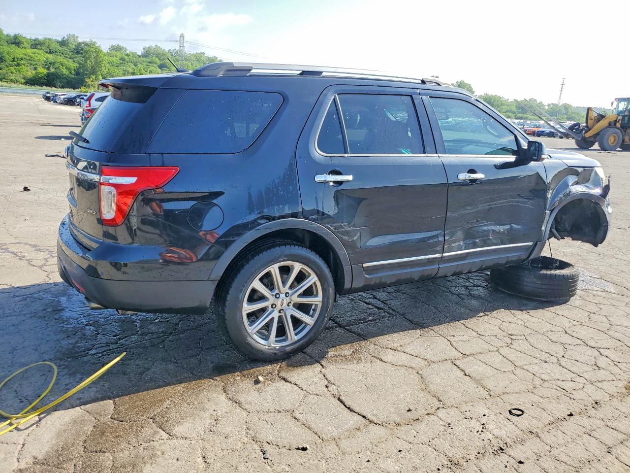2012 Ford Explorer Limited Black vin: 1FMHK8F80CGA08597