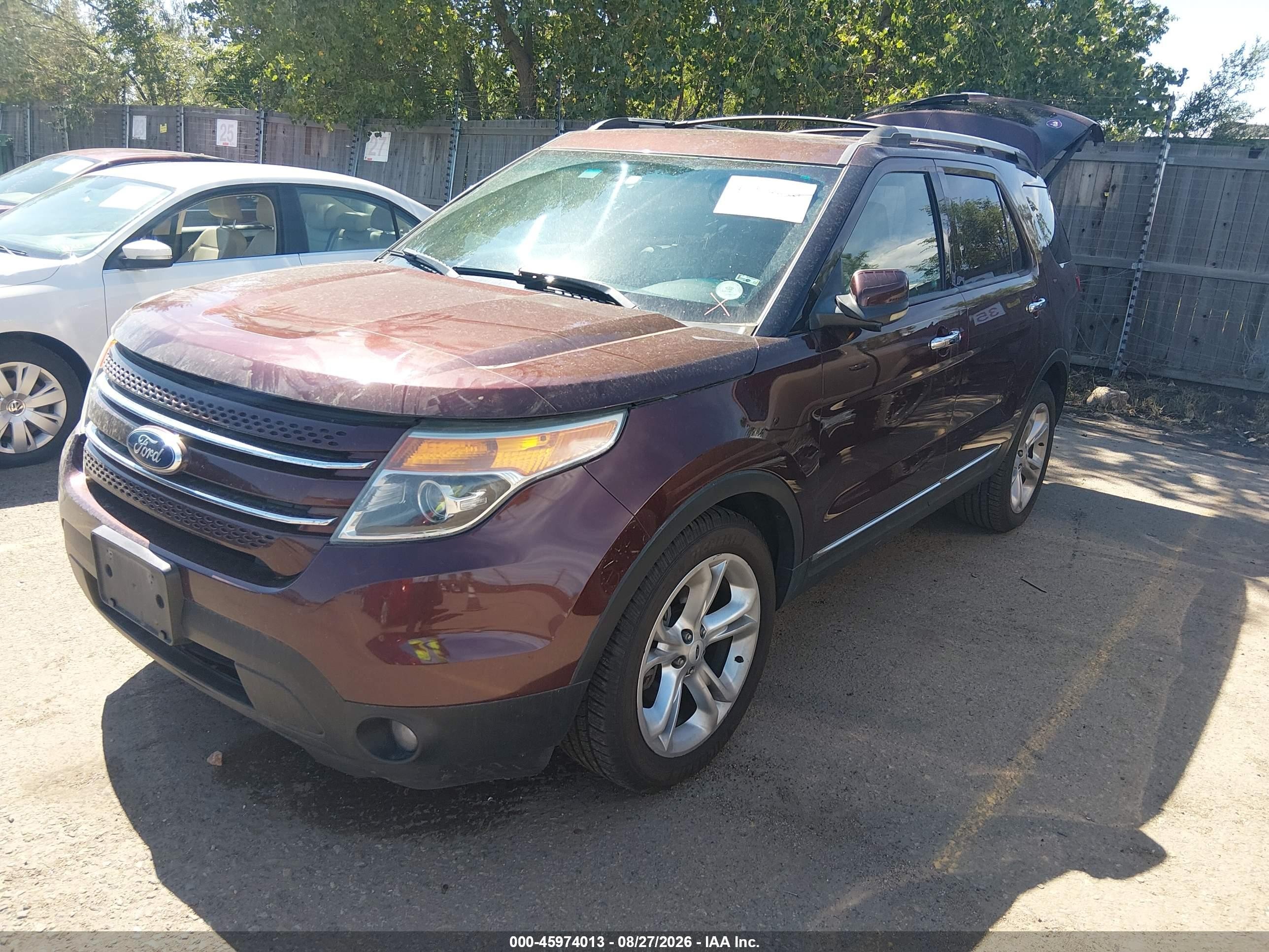 2012 Ford Explorer Limited Черный vin: 1FMHK8F80CGA08728