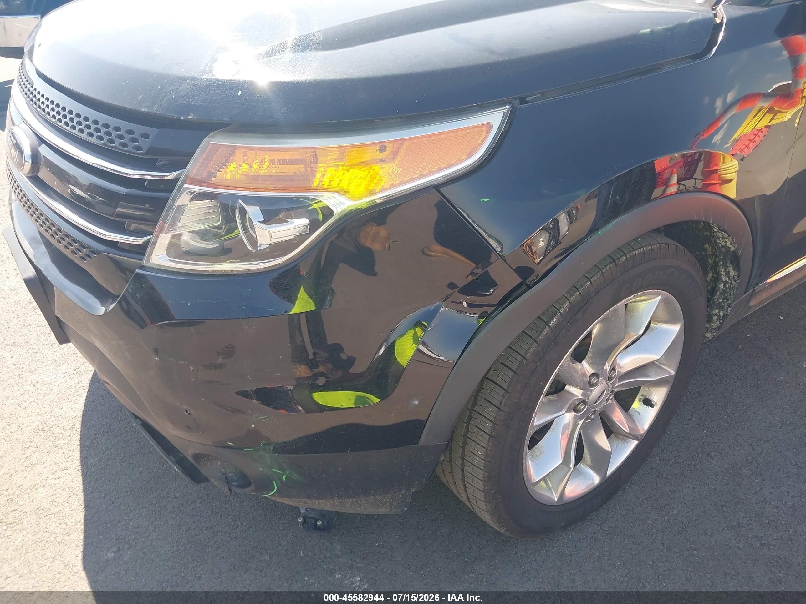 2012 Ford Explorer Limited Черный vin: 1FMHK8F81CGA44301
