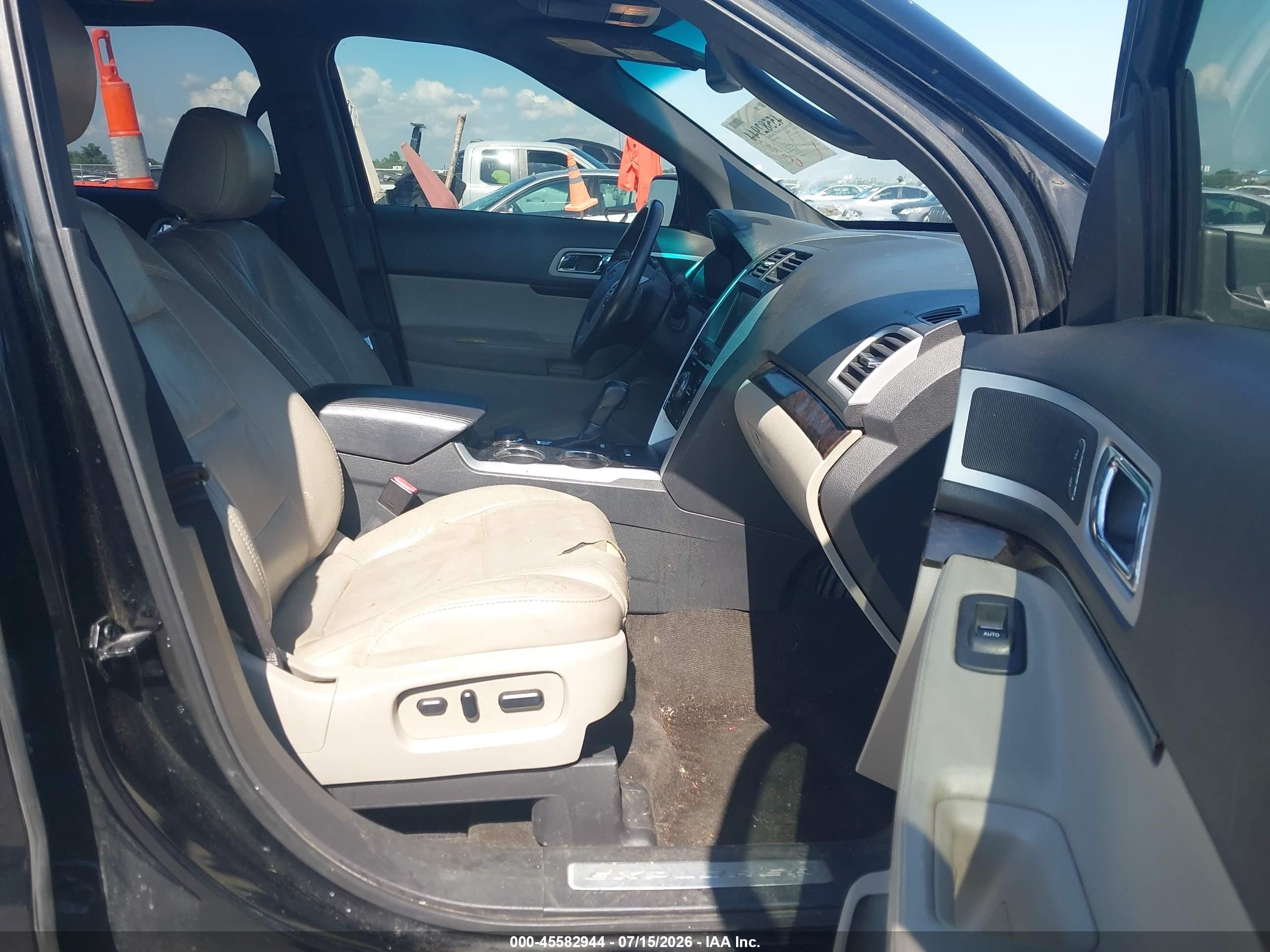 2012 Ford Explorer Limited Черный vin: 1FMHK8F81CGA44301