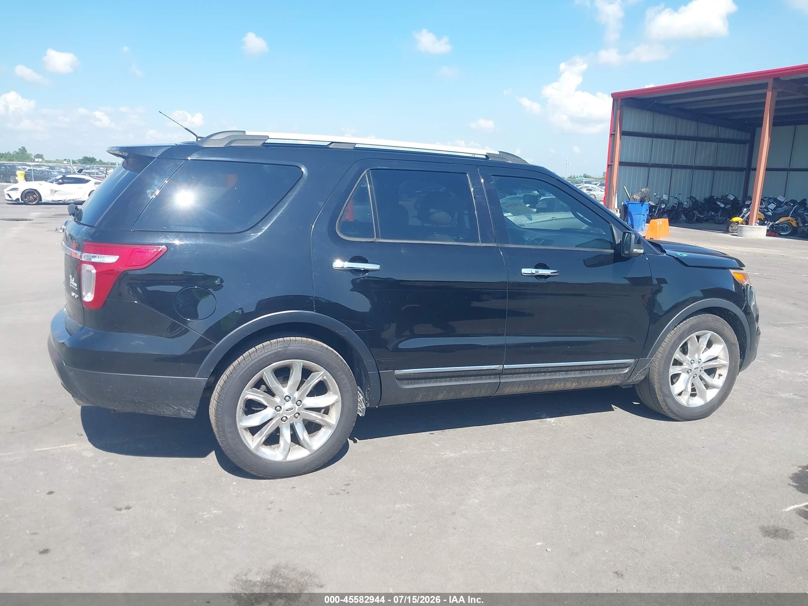 2012 Ford Explorer Limited Черный vin: 1FMHK8F81CGA44301