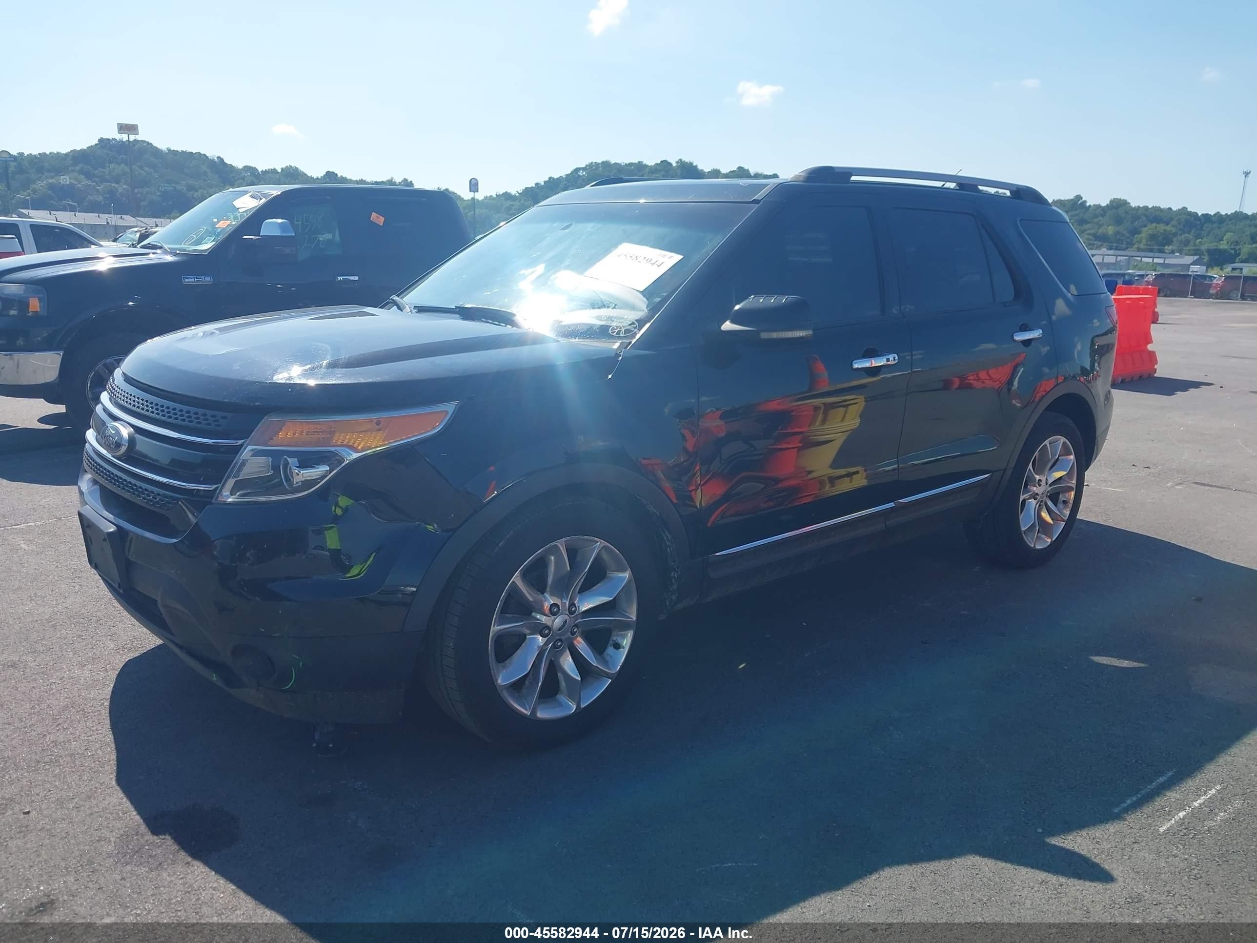 2012 Ford Explorer Limited Черный vin: 1FMHK8F81CGA44301