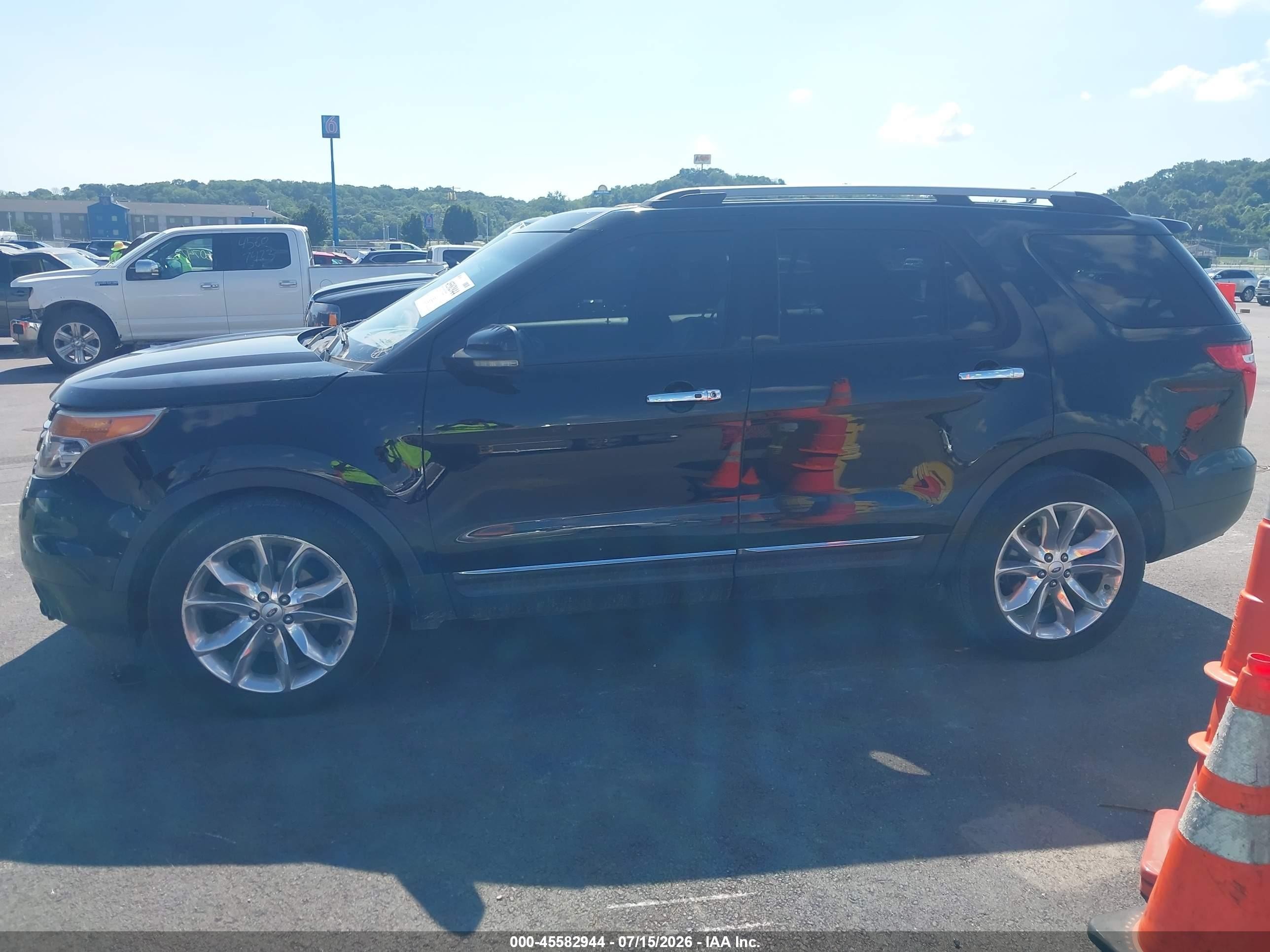 2012 Ford Explorer Limited Черный vin: 1FMHK8F81CGA44301