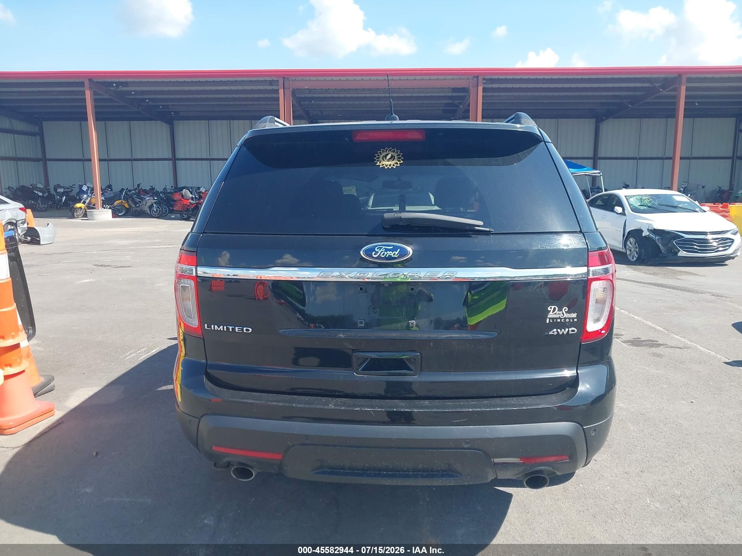 2012 Ford Explorer Limited Черный vin: 1FMHK8F81CGA44301