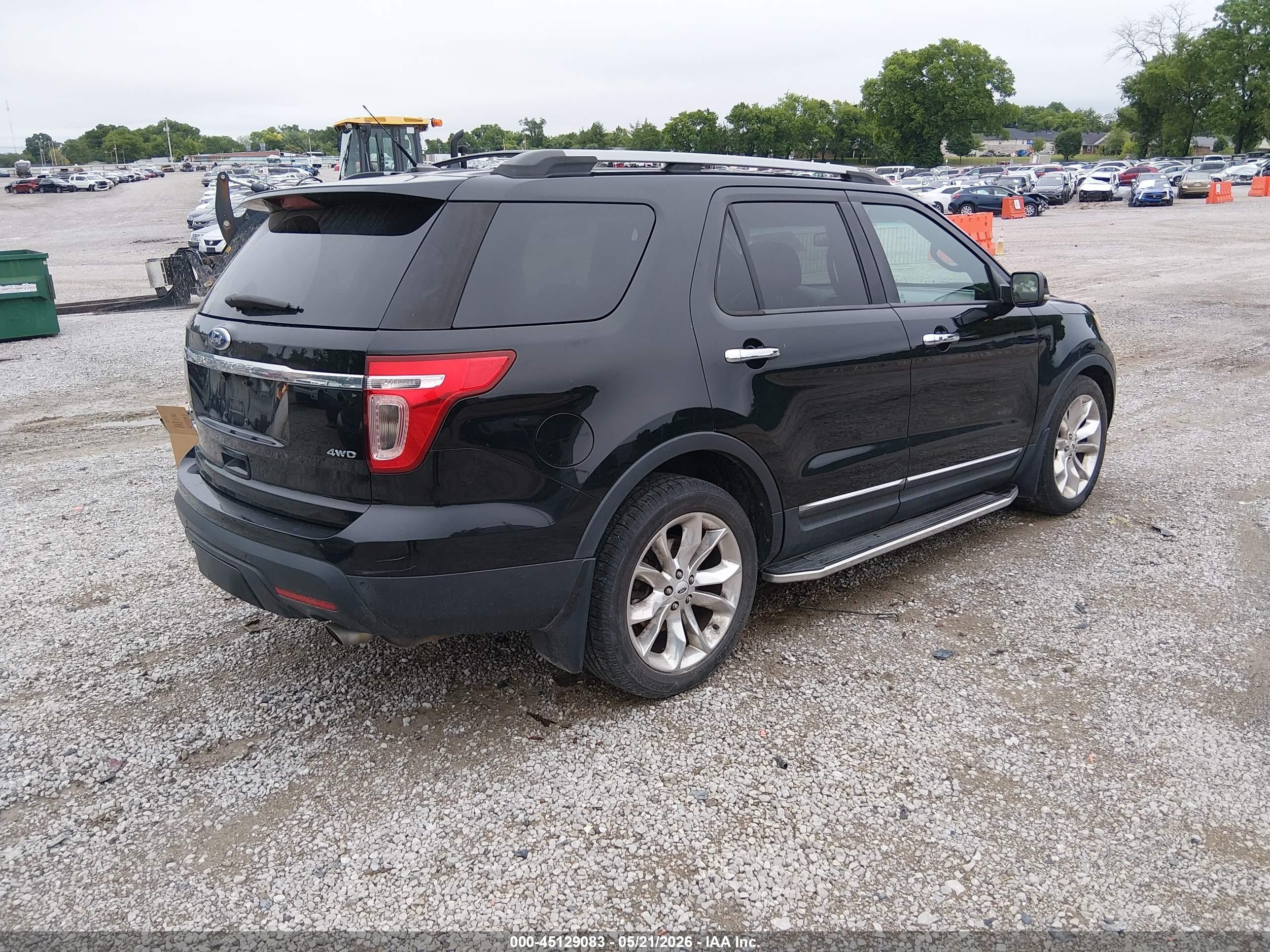 2012 Ford Explorer Limited Черный vin: 1FMHK8F81CGA47263