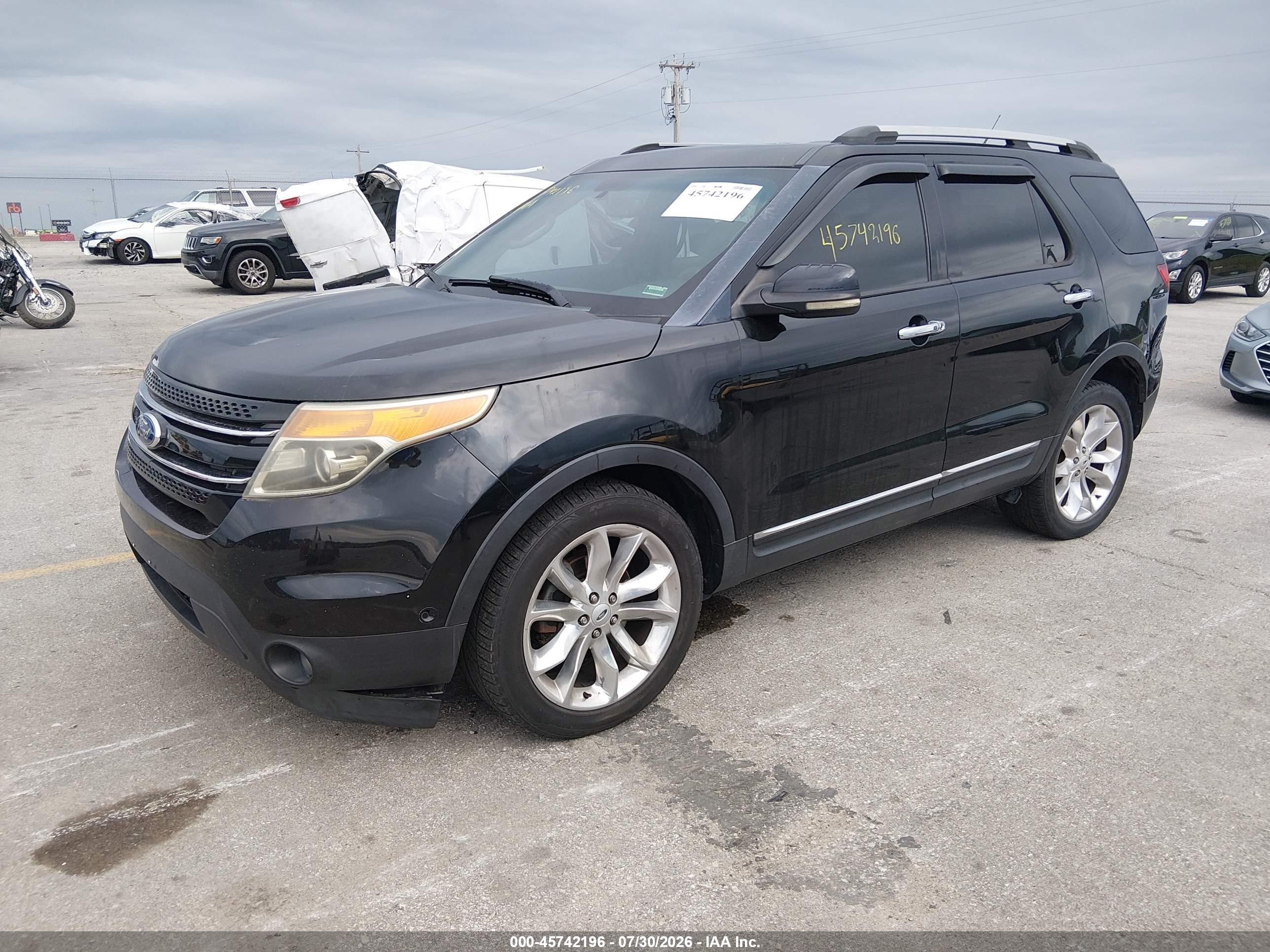 2012 Ford Explorer Limited Black vin: 1FMHK8F81CGA92977